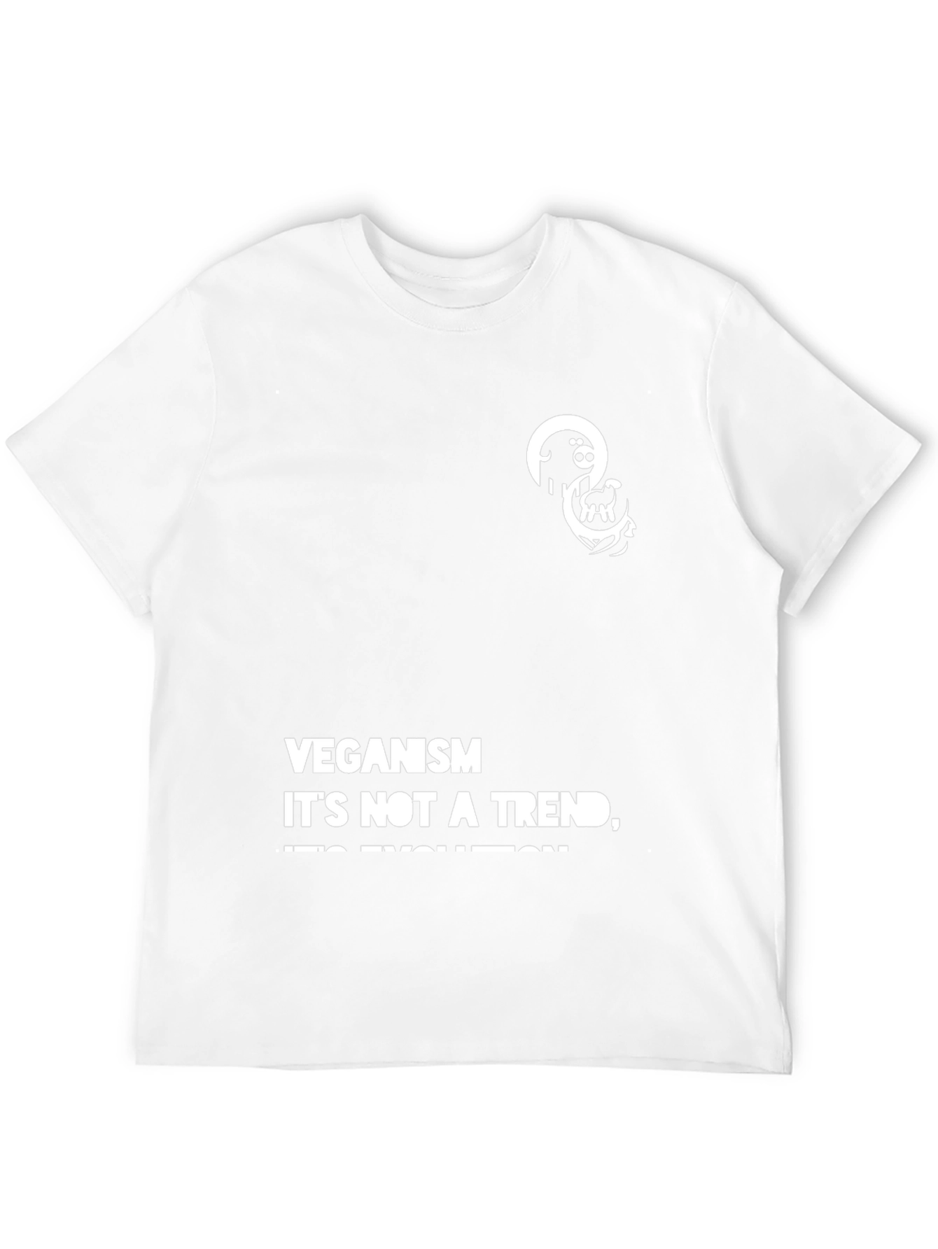 Veganism Evolution Graphic Tee