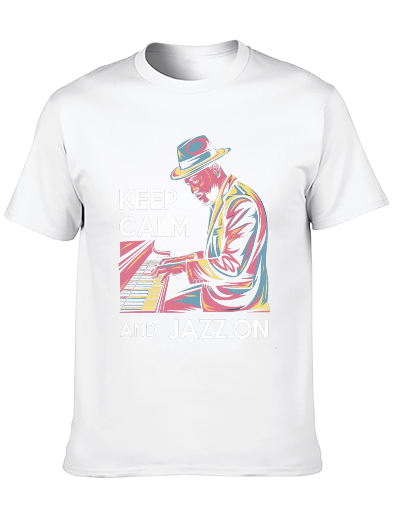 Keep Calm and Jazz On Graphic Tee