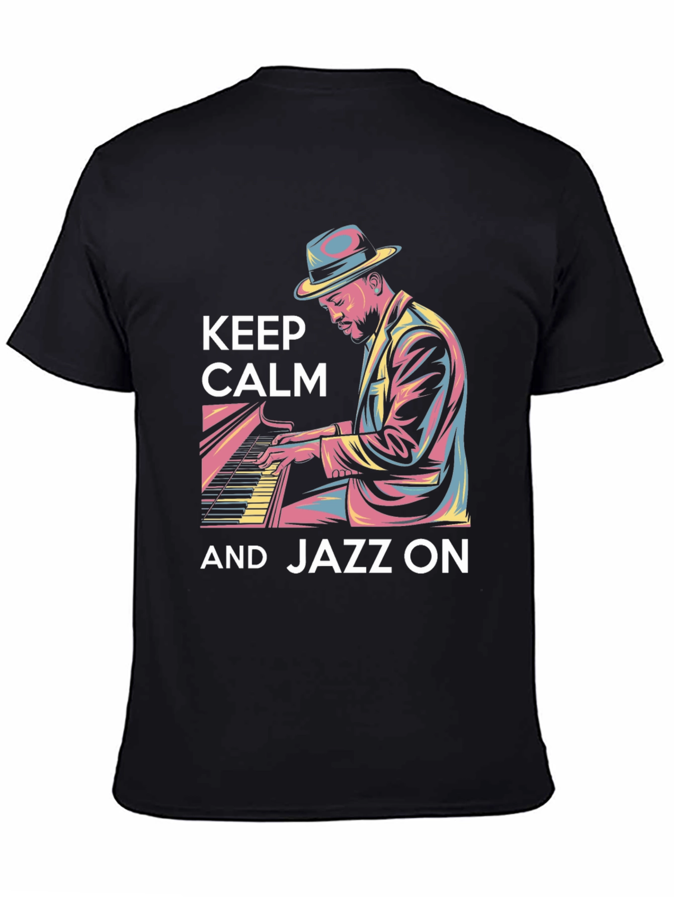 Keep Calm and Jazz On Graphic Tee