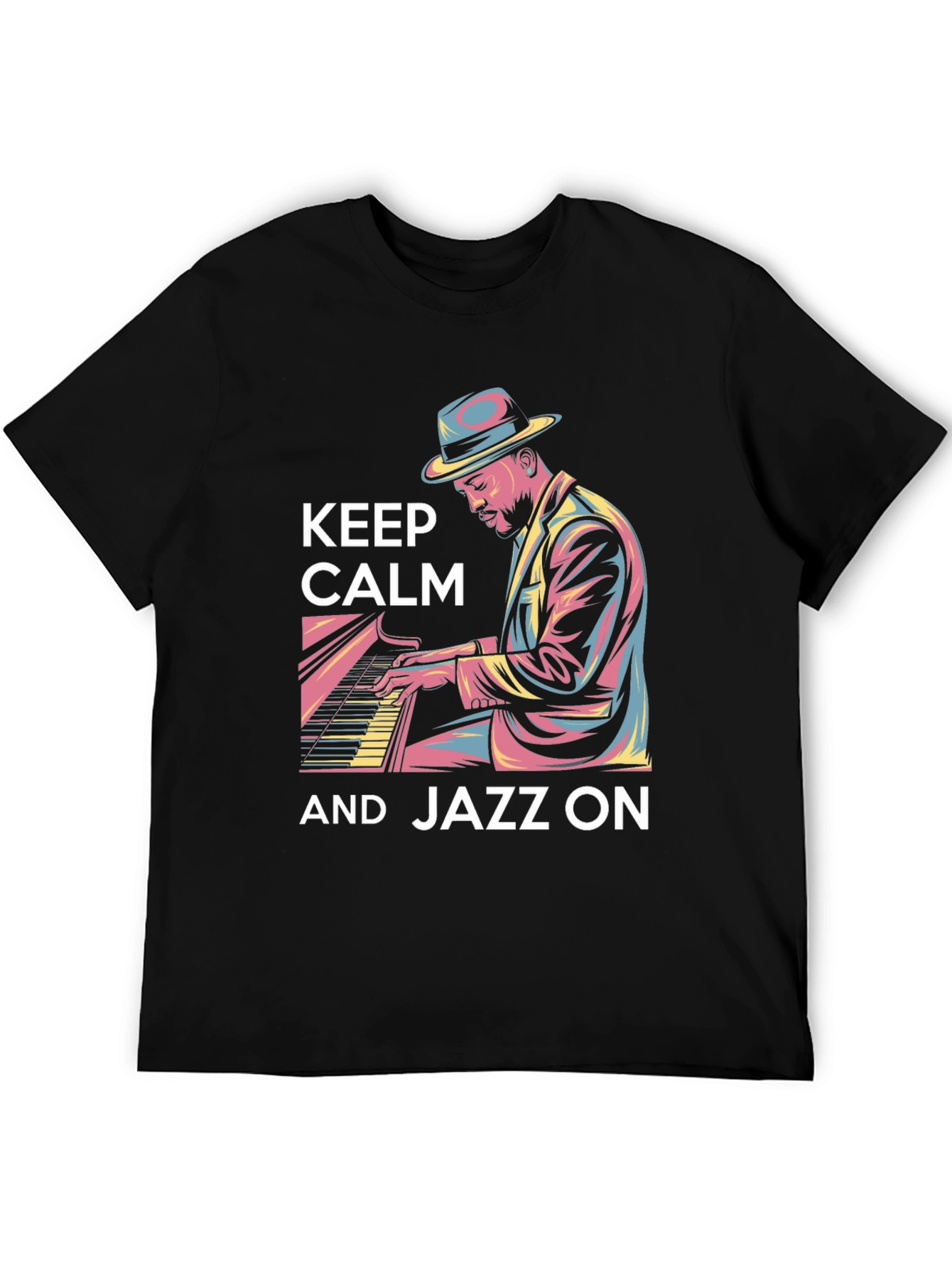 Keep Calm and Jazz On Graphic Tee