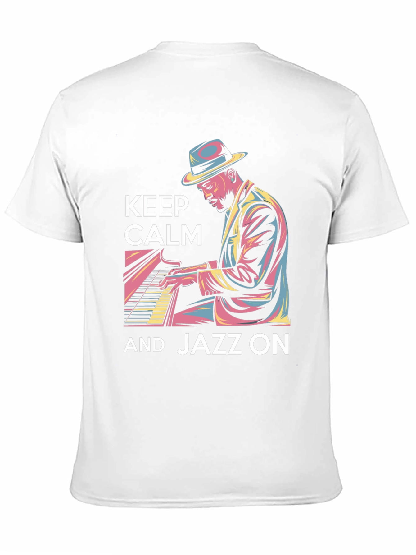 Keep Calm and Jazz On Graphic Tee