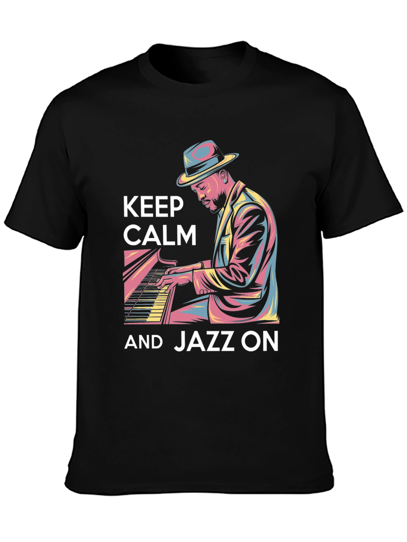 Keep Calm and Jazz On Graphic Tee