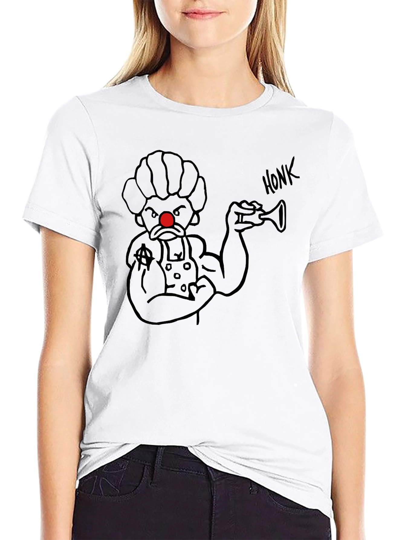 Honk Clown Black T-Shirt