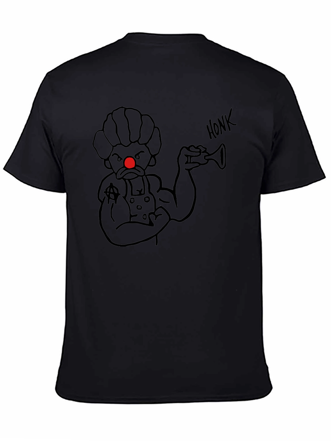 Honk Clown Black T-Shirt