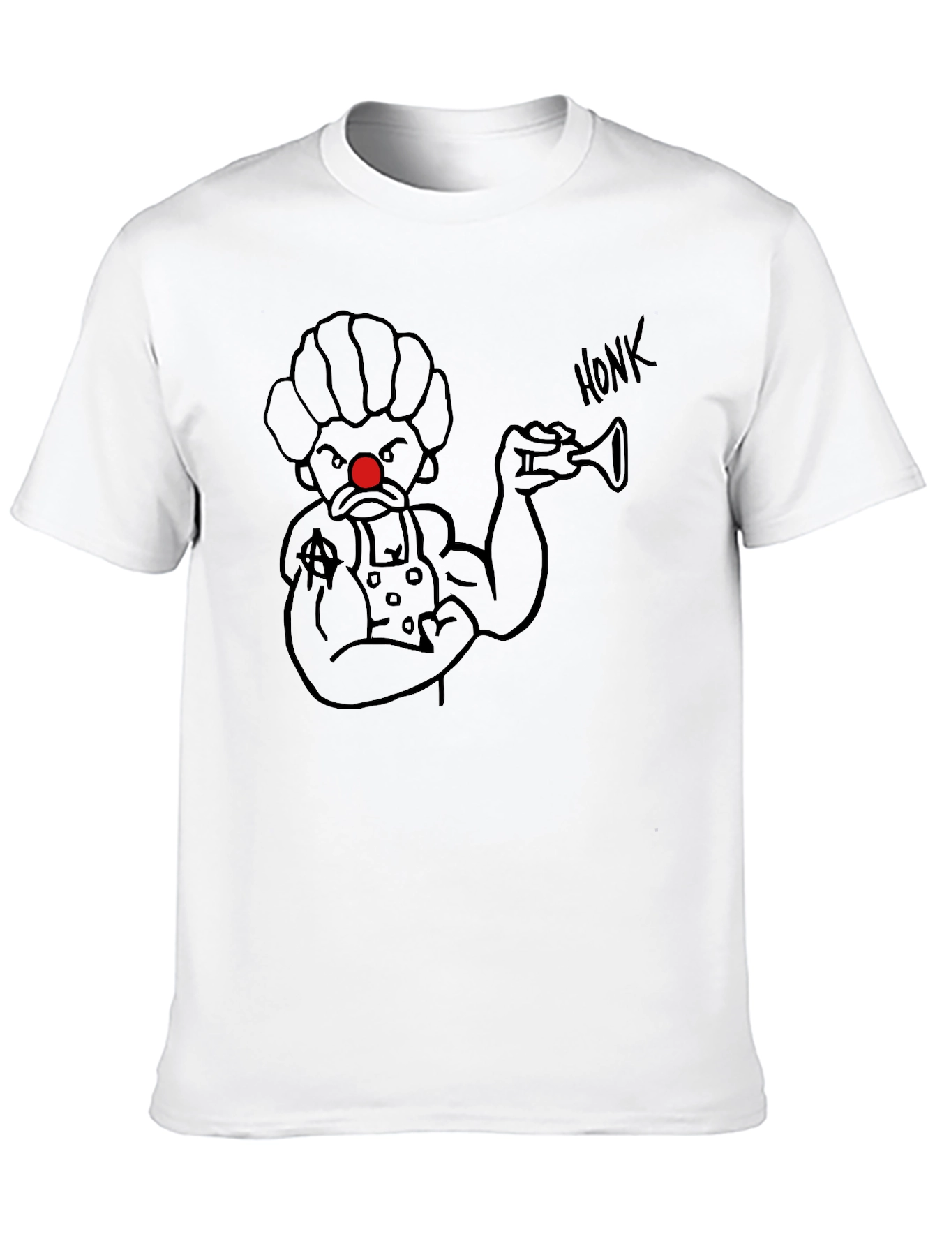 Honk Clown Black T-Shirt