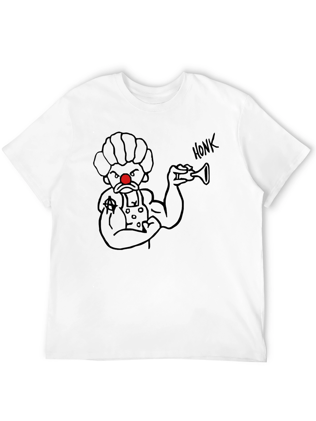 Honk Clown Black T-Shirt