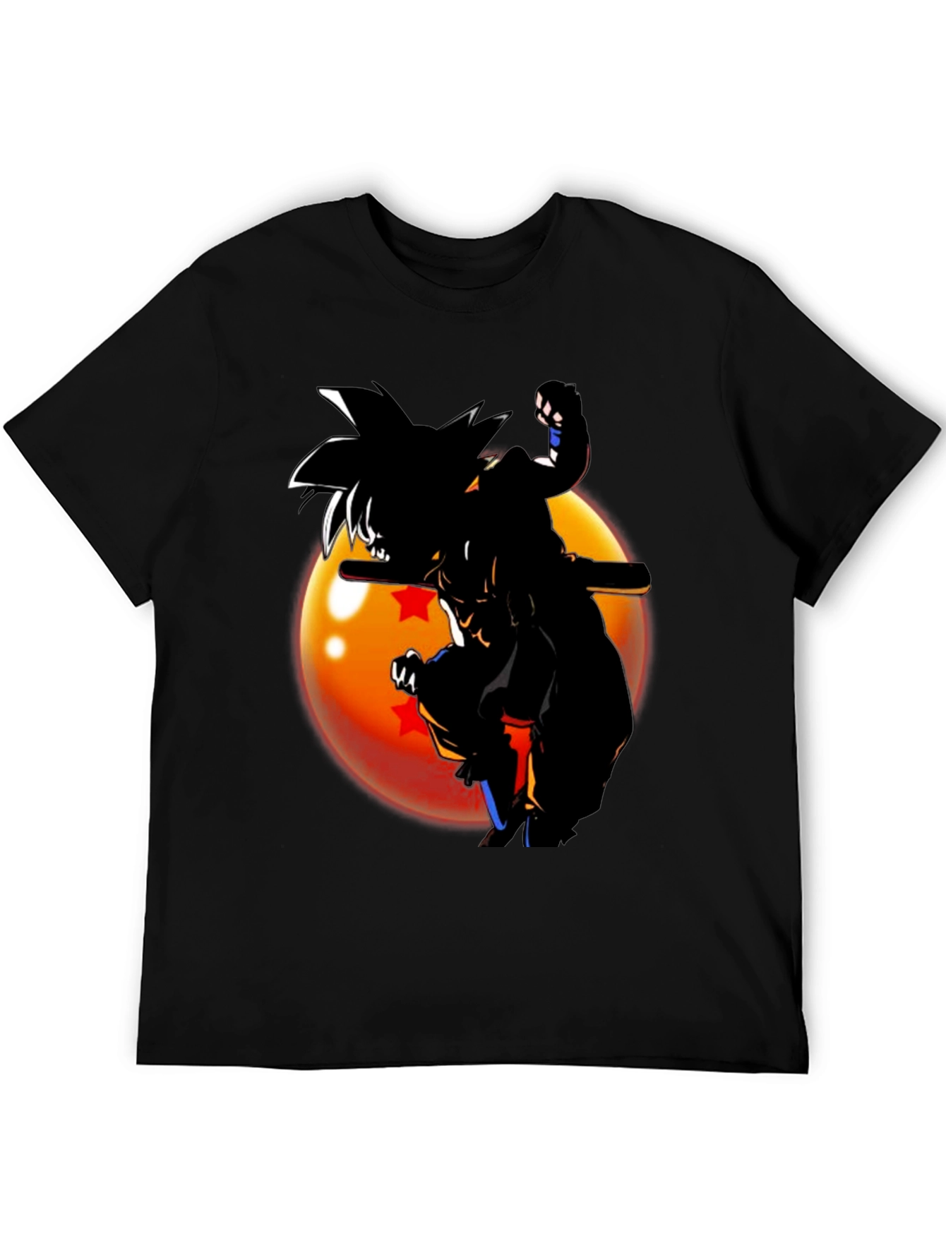 Dragon Ball Z Goku Silhouette Graphic T-Shirt