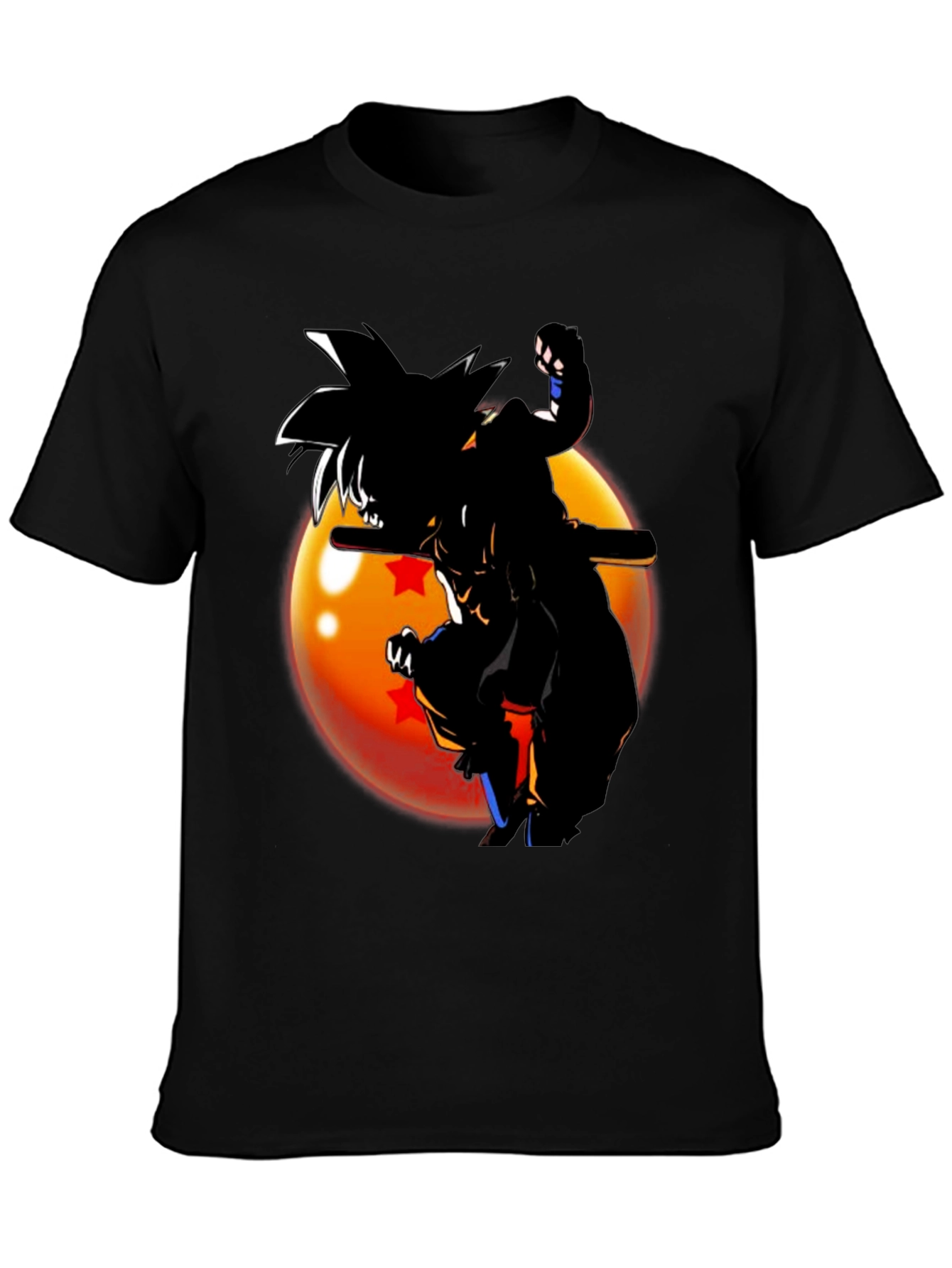 Dragon Ball Z Goku Silhouette Graphic T-Shirt