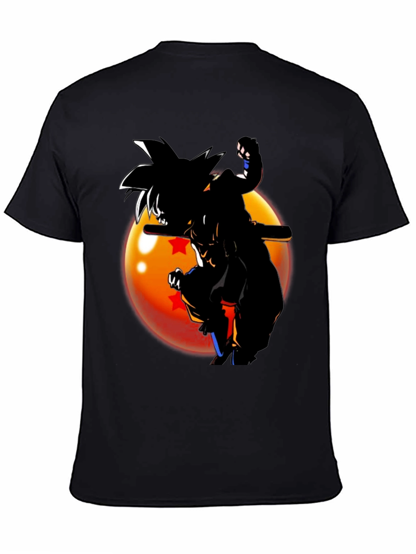 Dragon Ball Z Goku Silhouette Graphic T-Shirt