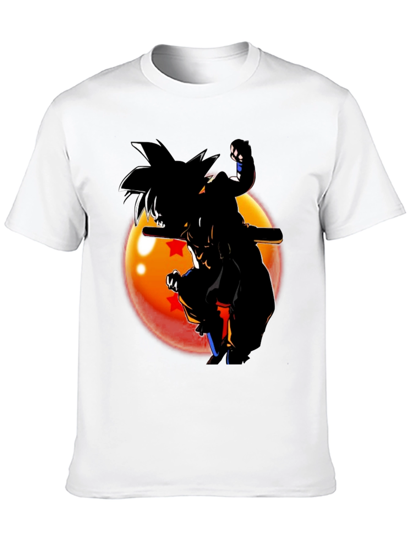 Dragon Ball Z Goku Silhouette Graphic T-Shirt