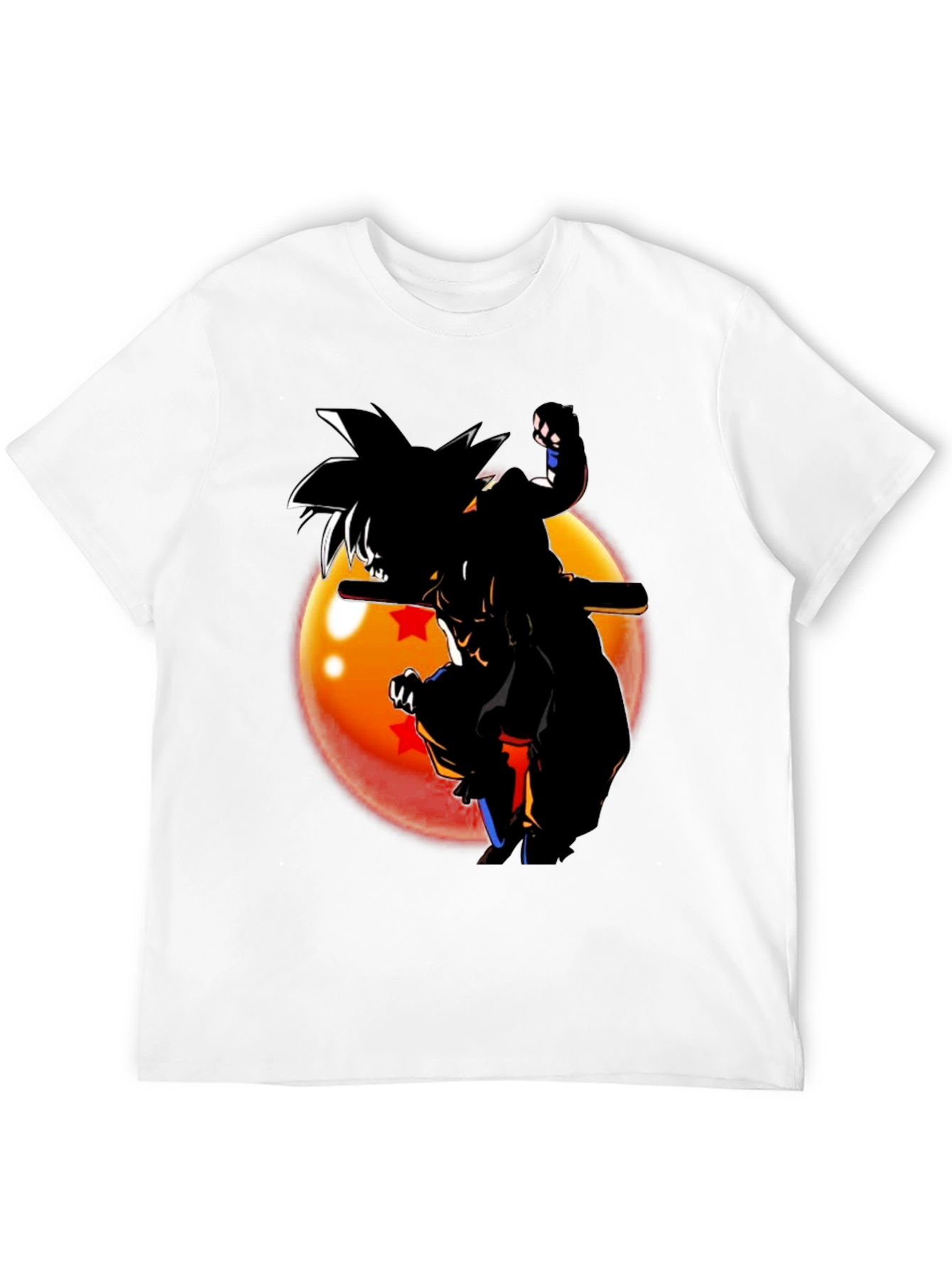 Dragon Ball Z Goku Silhouette Graphic T-Shirt