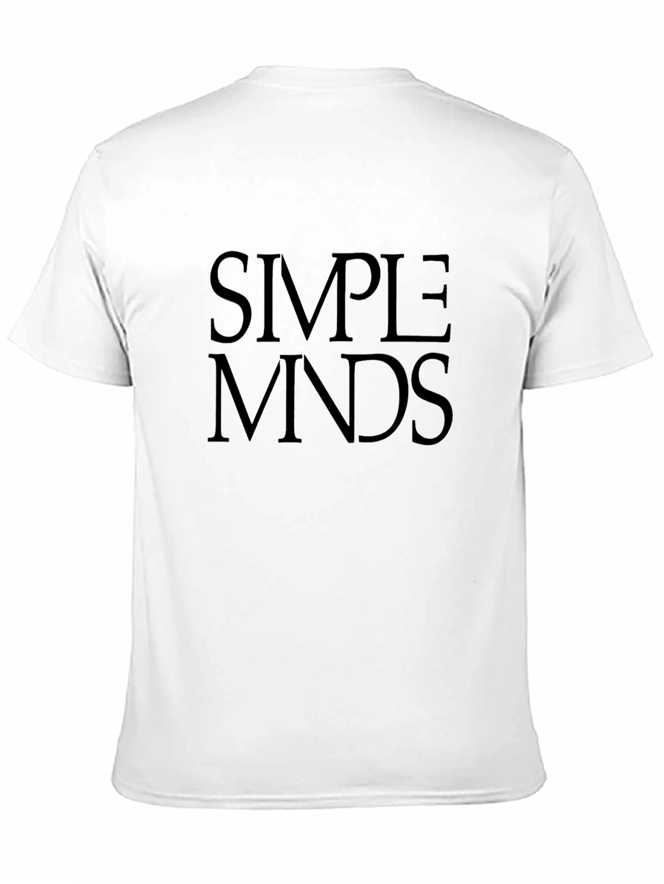 Simple Minds Band T-Shirt - Classic Black Tee