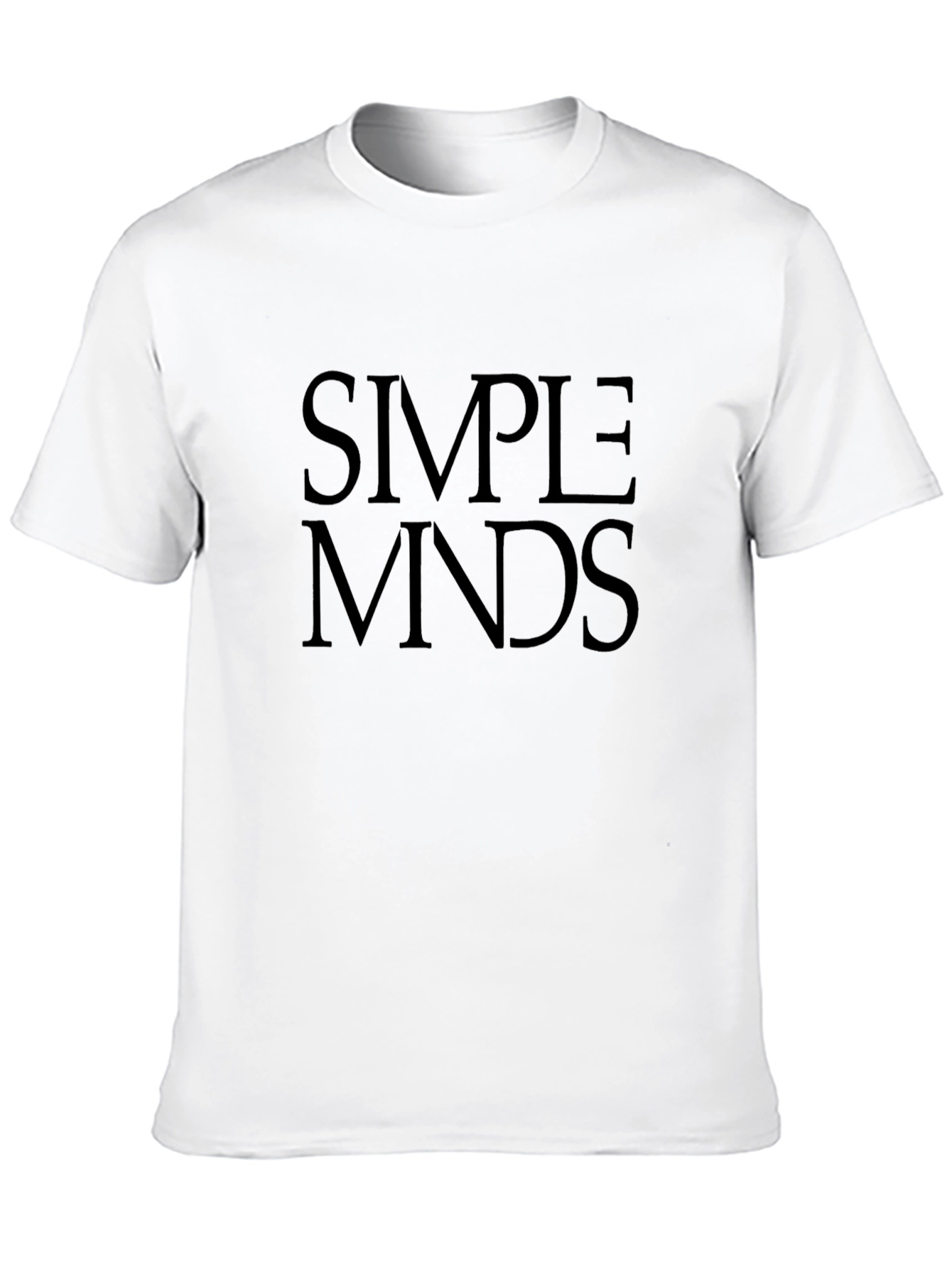 Simple Minds Band T-Shirt - Classic Black Tee