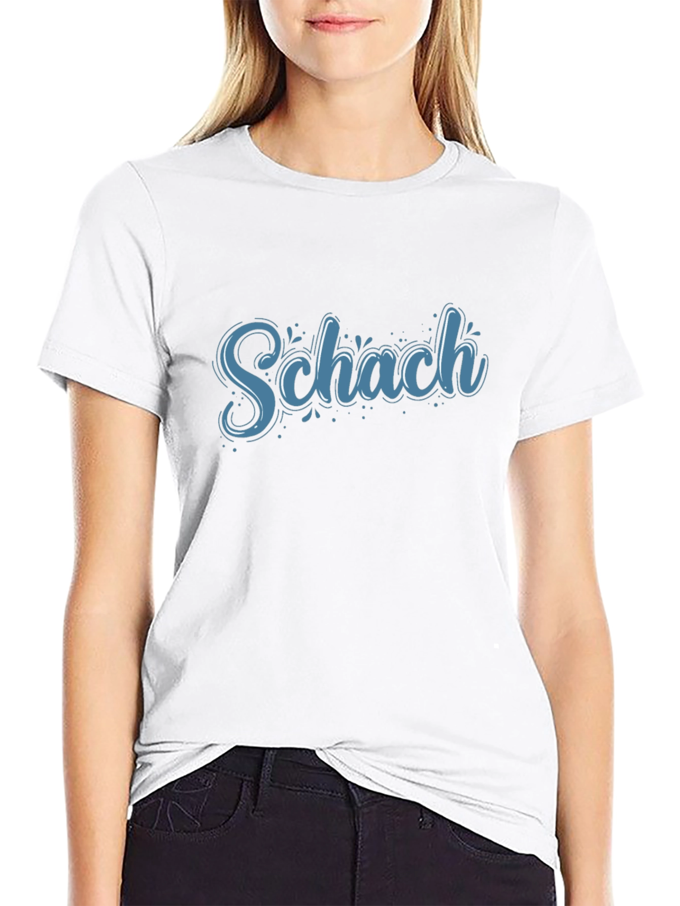 Stylish Schach Graphic Print T-Shirt
