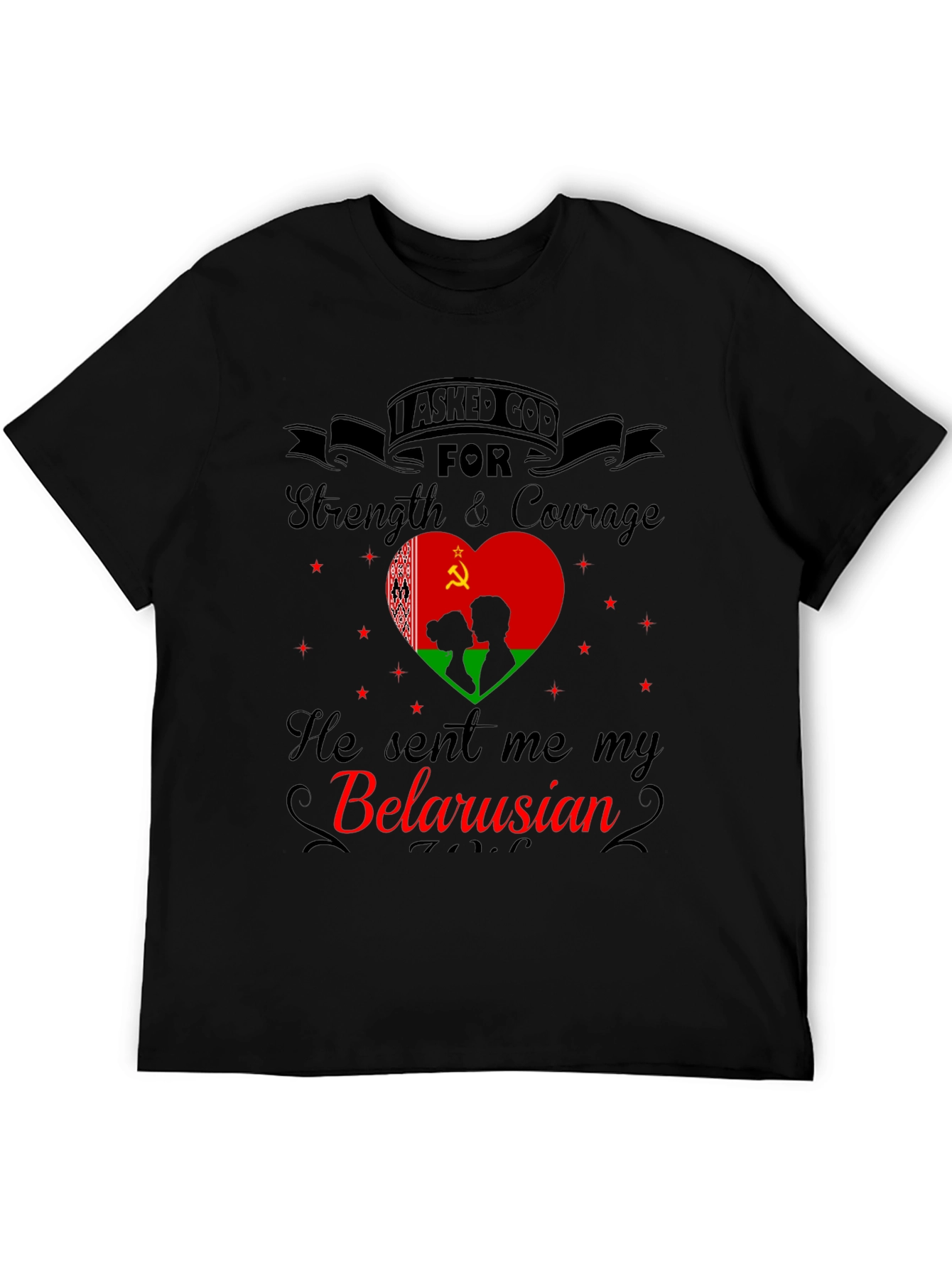 Belarusian Pride Tee: I Asked God