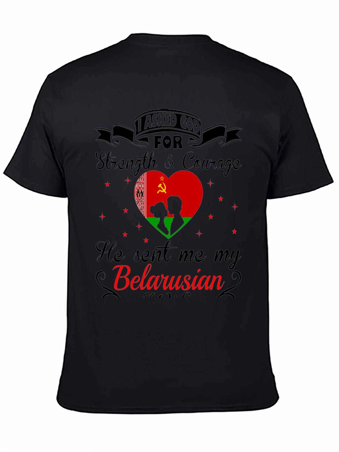 Belarusian Pride Tee: I Asked God