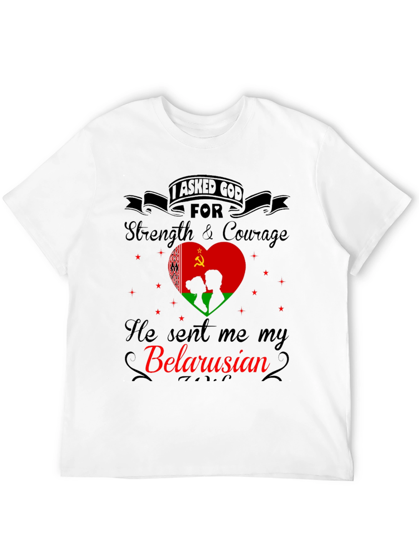 Belarusian Pride Tee: I Asked God