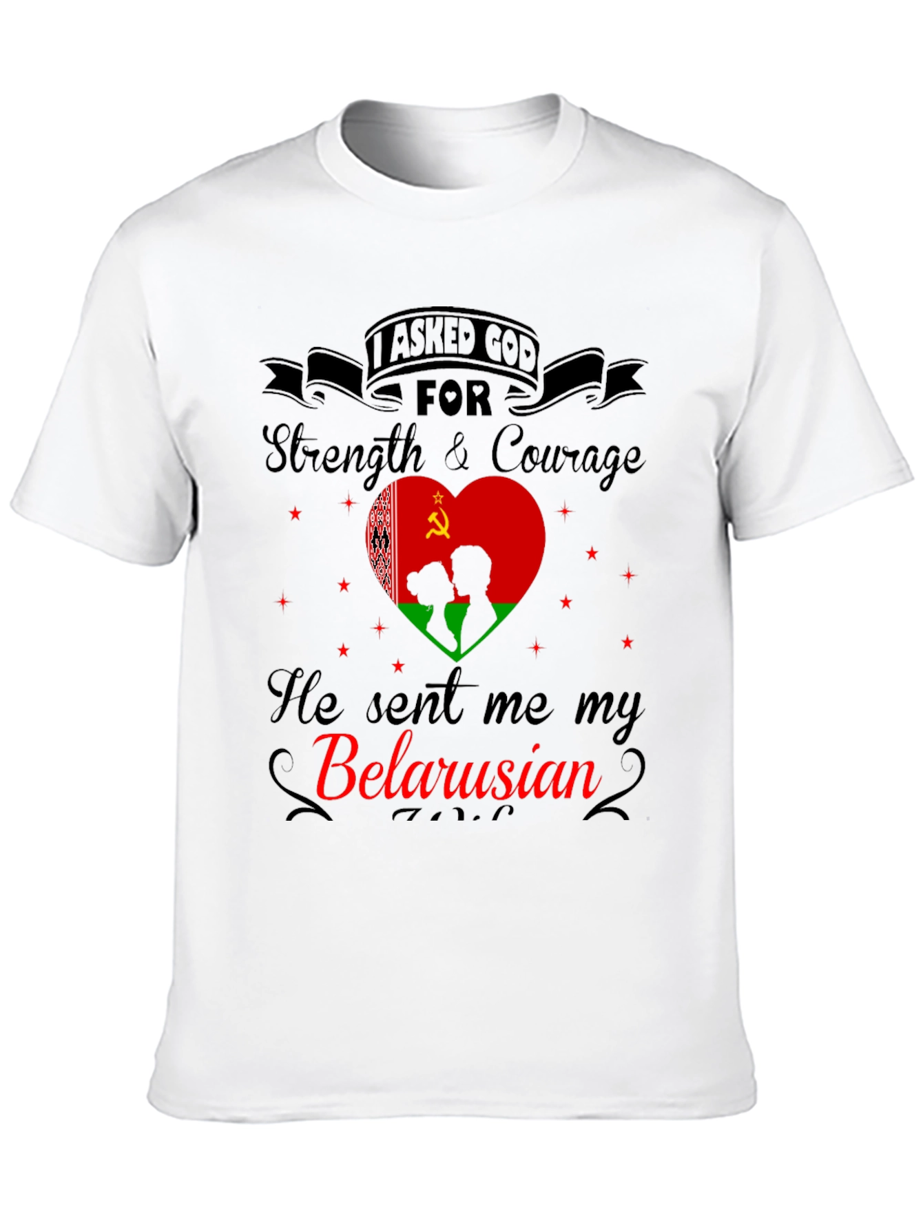Belarusian Pride Tee: I Asked God