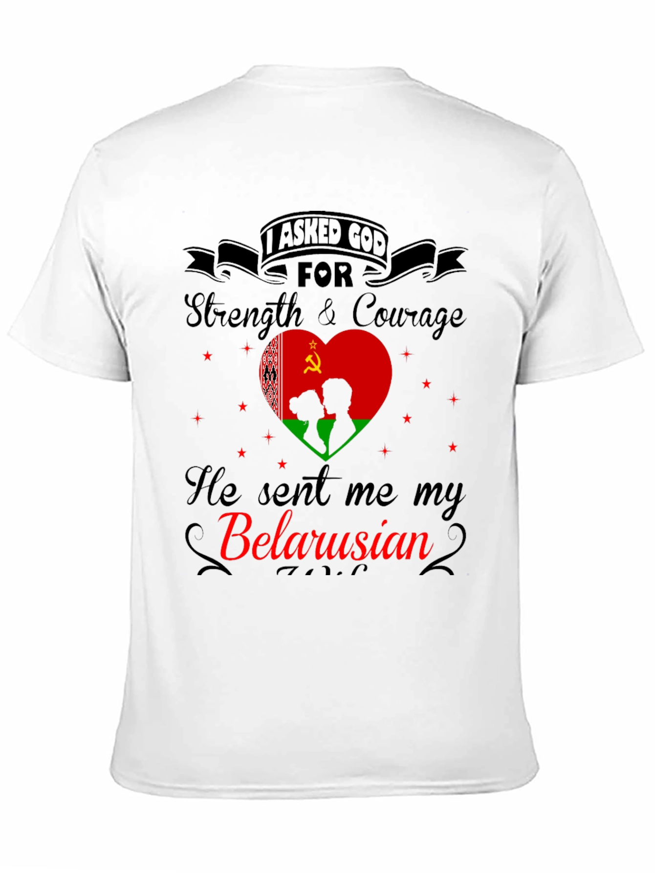 Belarusian Pride Tee: I Asked God