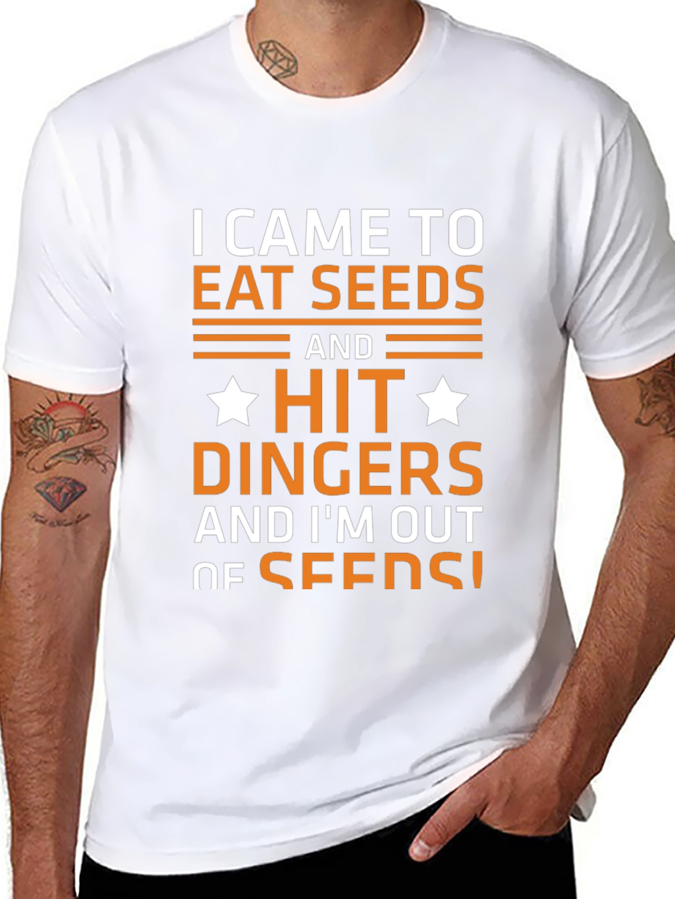 Eat Seeds & Hit Dingers T-Shirt
