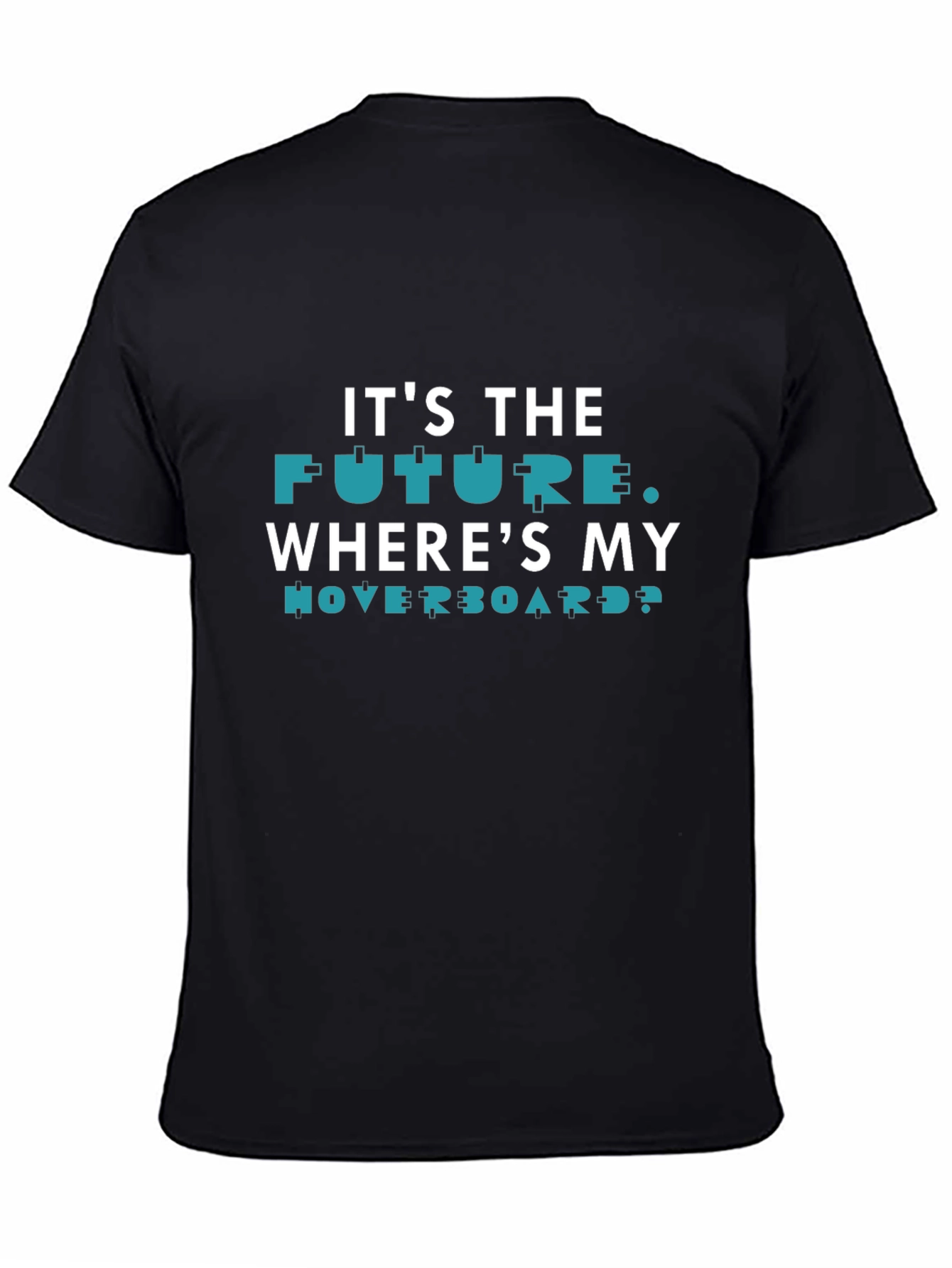 Future Hoverboard Graphic T-Shirt - Black