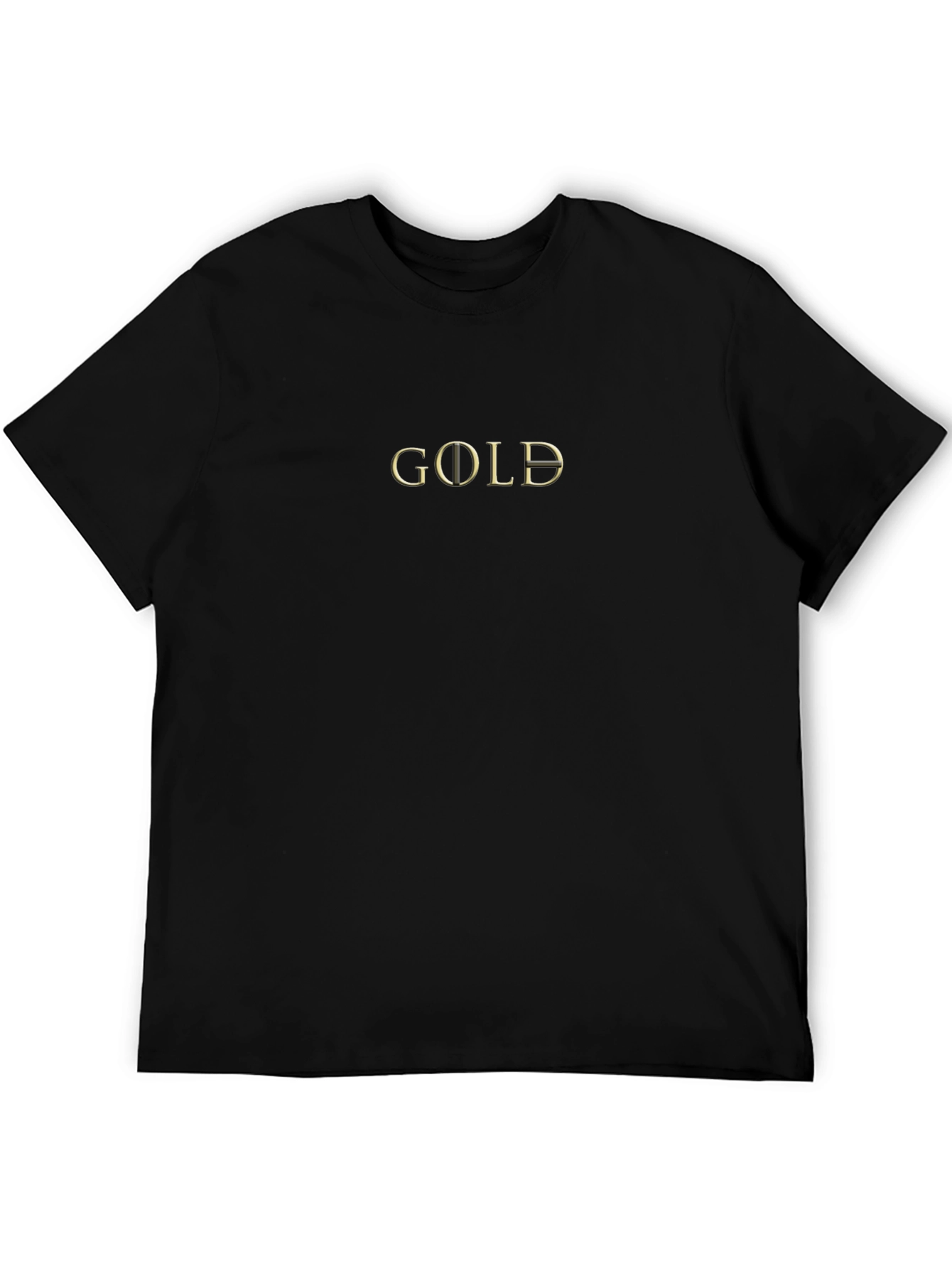 GOLD Graphic Tee - Modern Minimalist Design