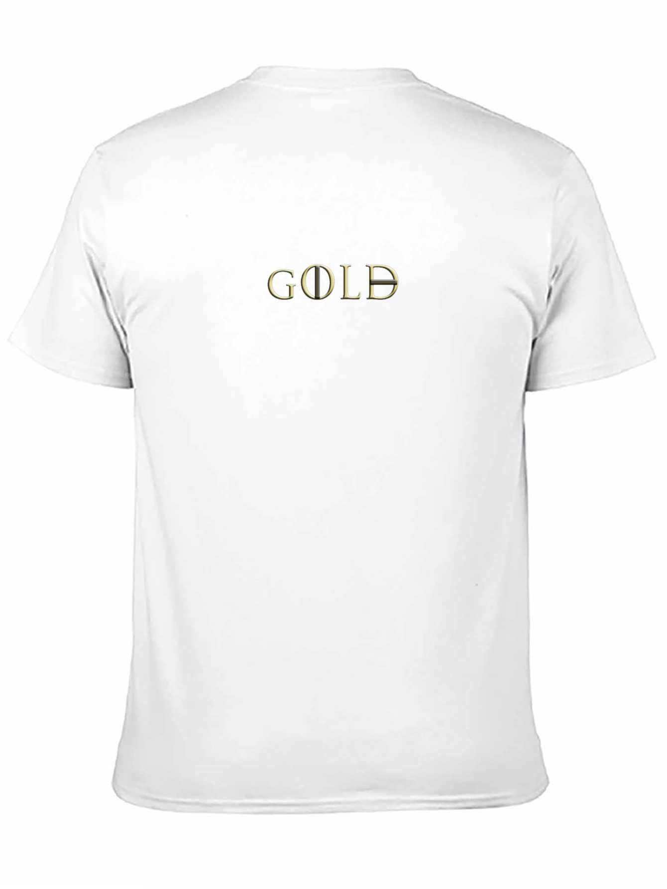 GOLD Graphic Tee - Modern Minimalist Design