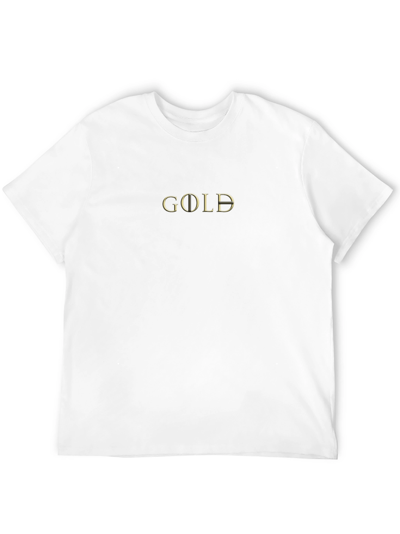 GOLD Graphic Tee - Modern Minimalist Design