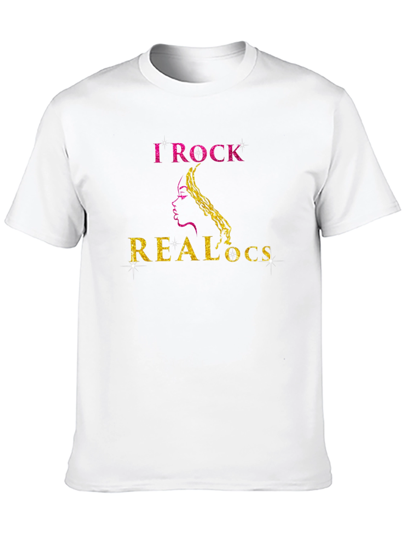 I Rock Real Locs Graphic T-Shirt
