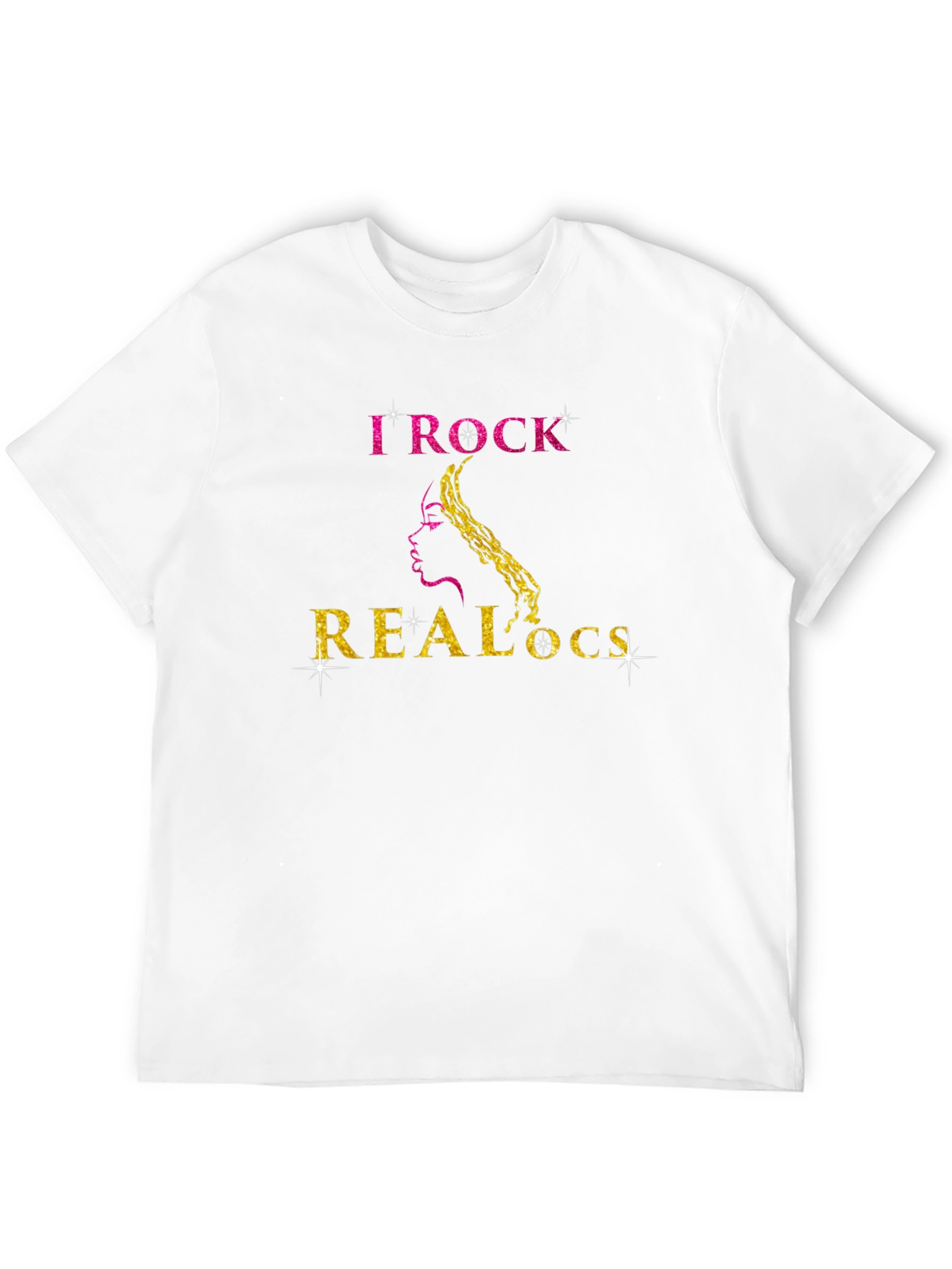 I Rock Real Locs Graphic T-Shirt