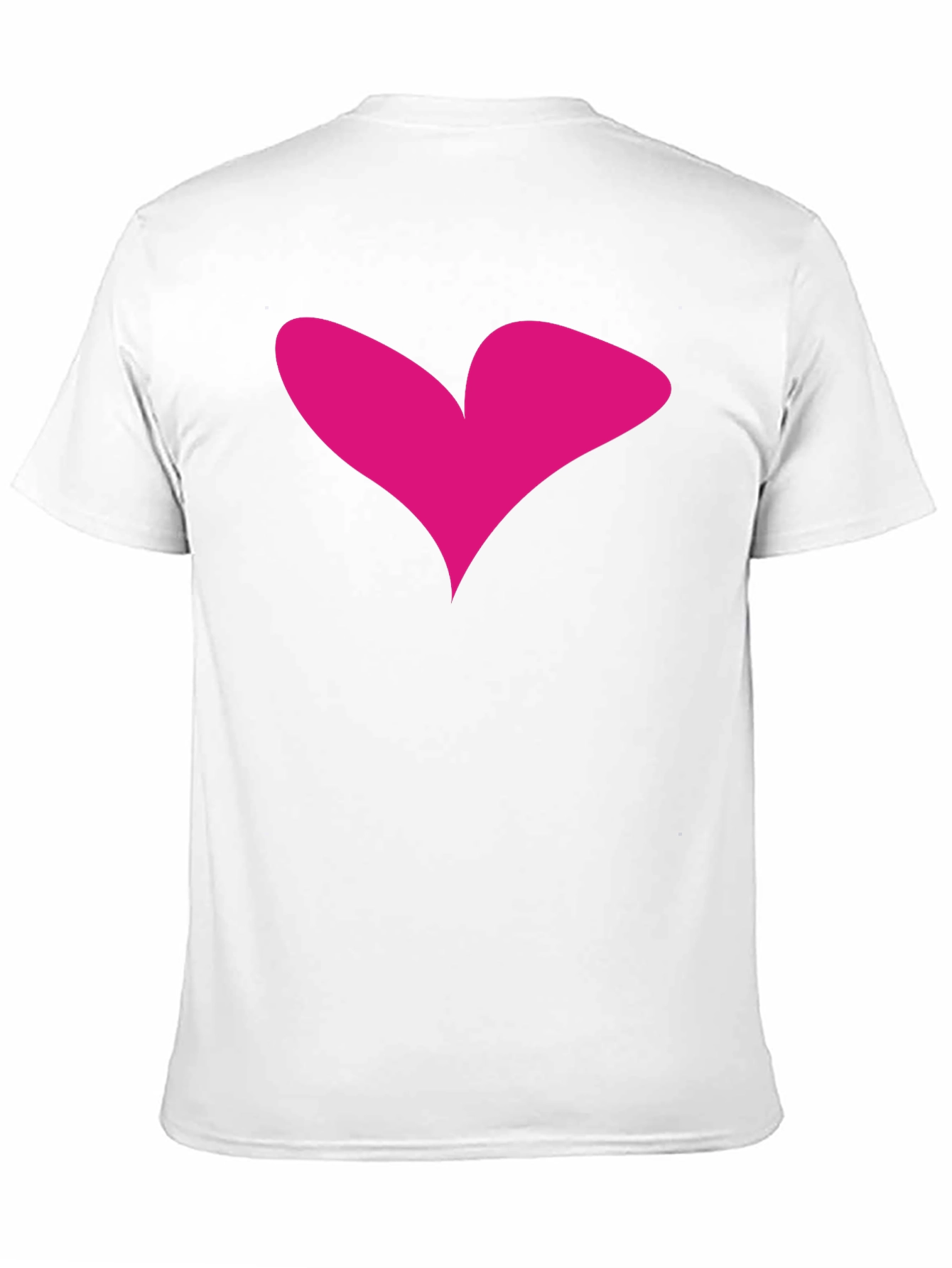Heart Graphic Tee - Black Casual T-Shirt