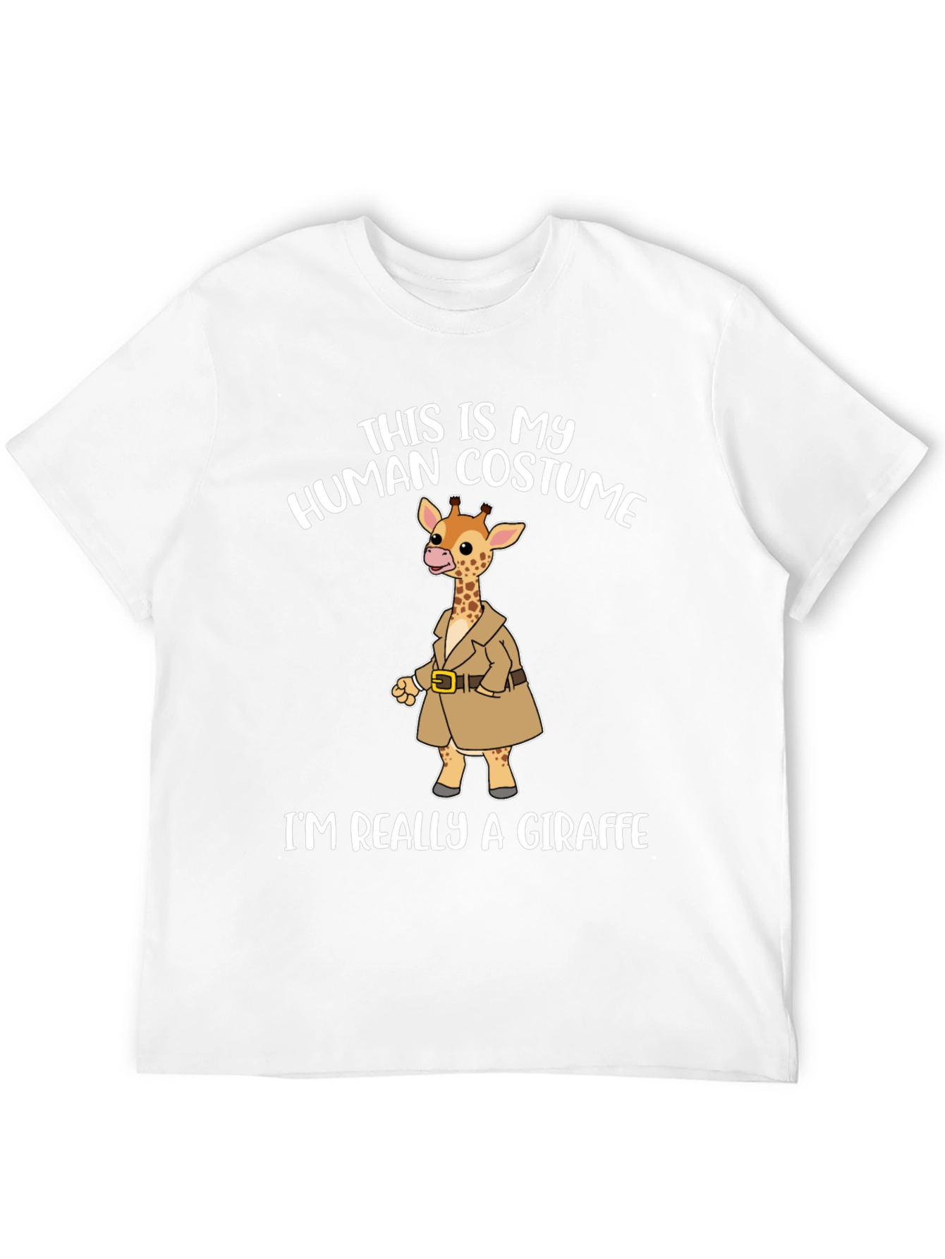 Human Costume Giraffe T-Shirt