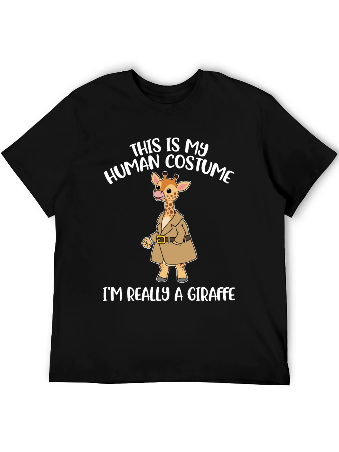 Human Costume Giraffe T-Shirt