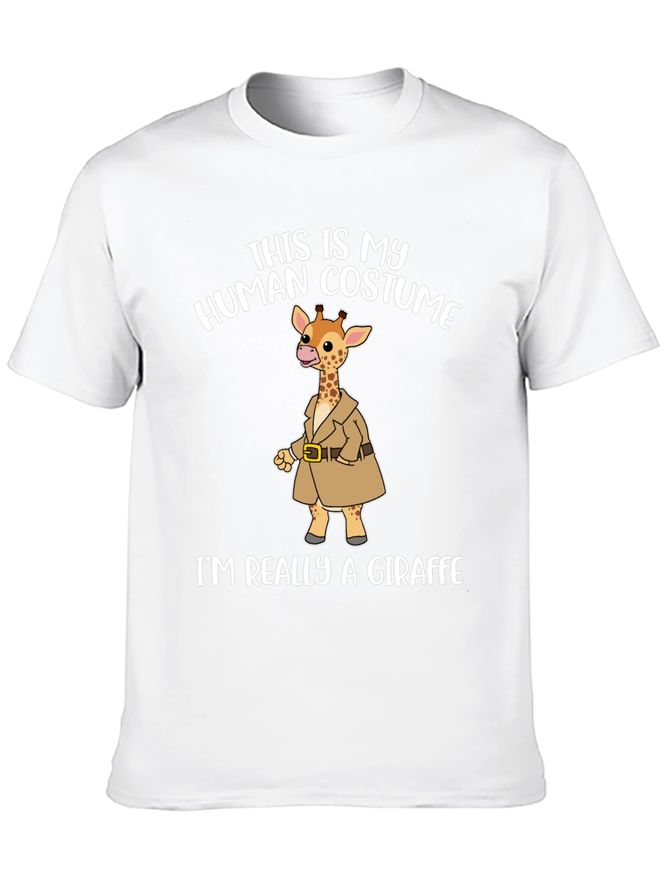 Human Costume Giraffe T-Shirt