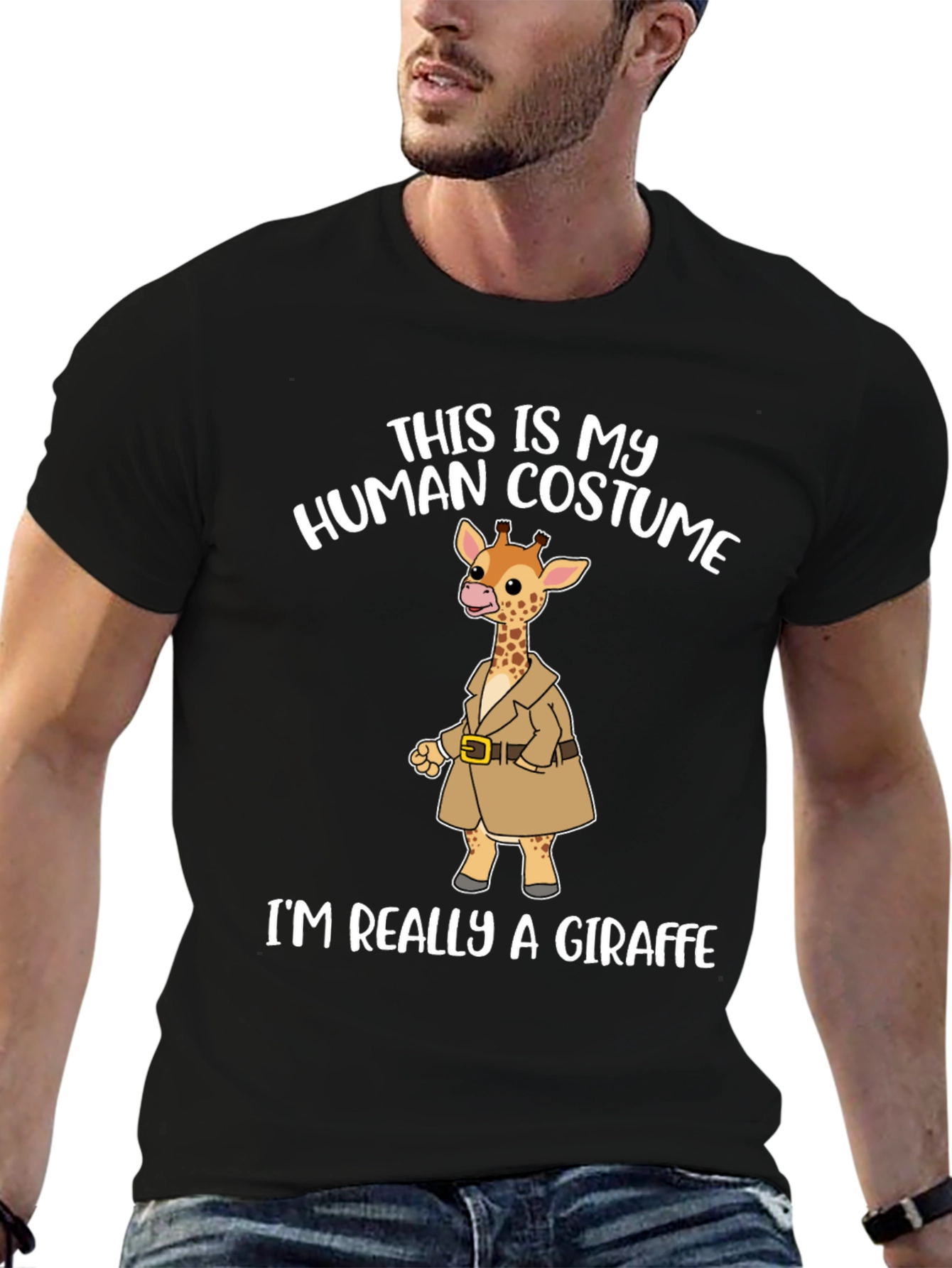 Human Costume Giraffe T-Shirt