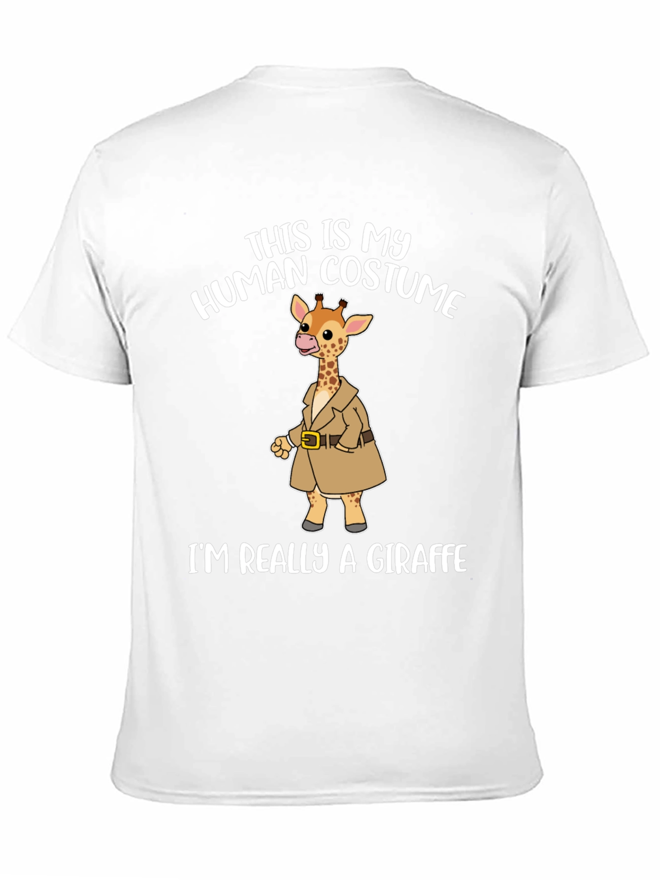 Human Costume Giraffe T-Shirt