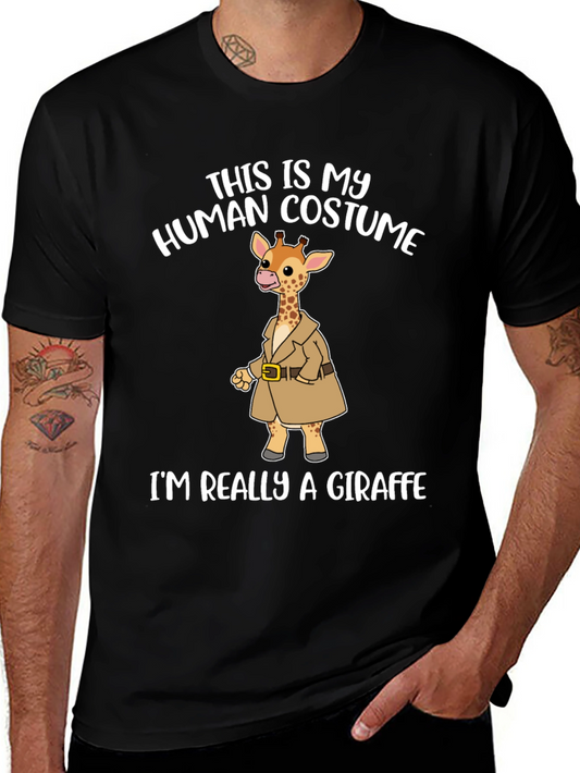 Human Costume Giraffe T-Shirt