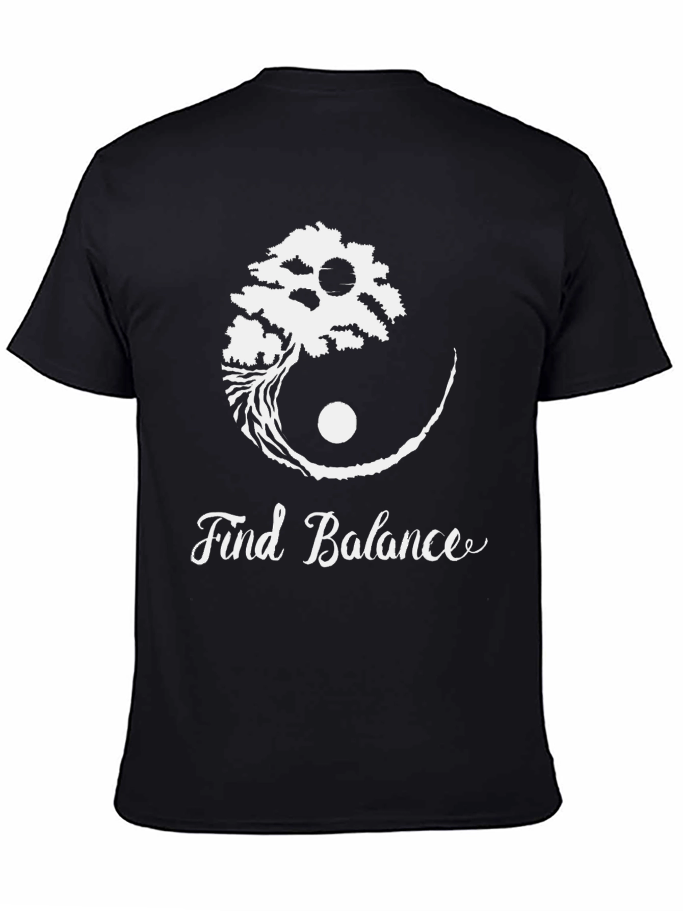 Yin Yang Tree T-Shirt - Find Balance - Unisex