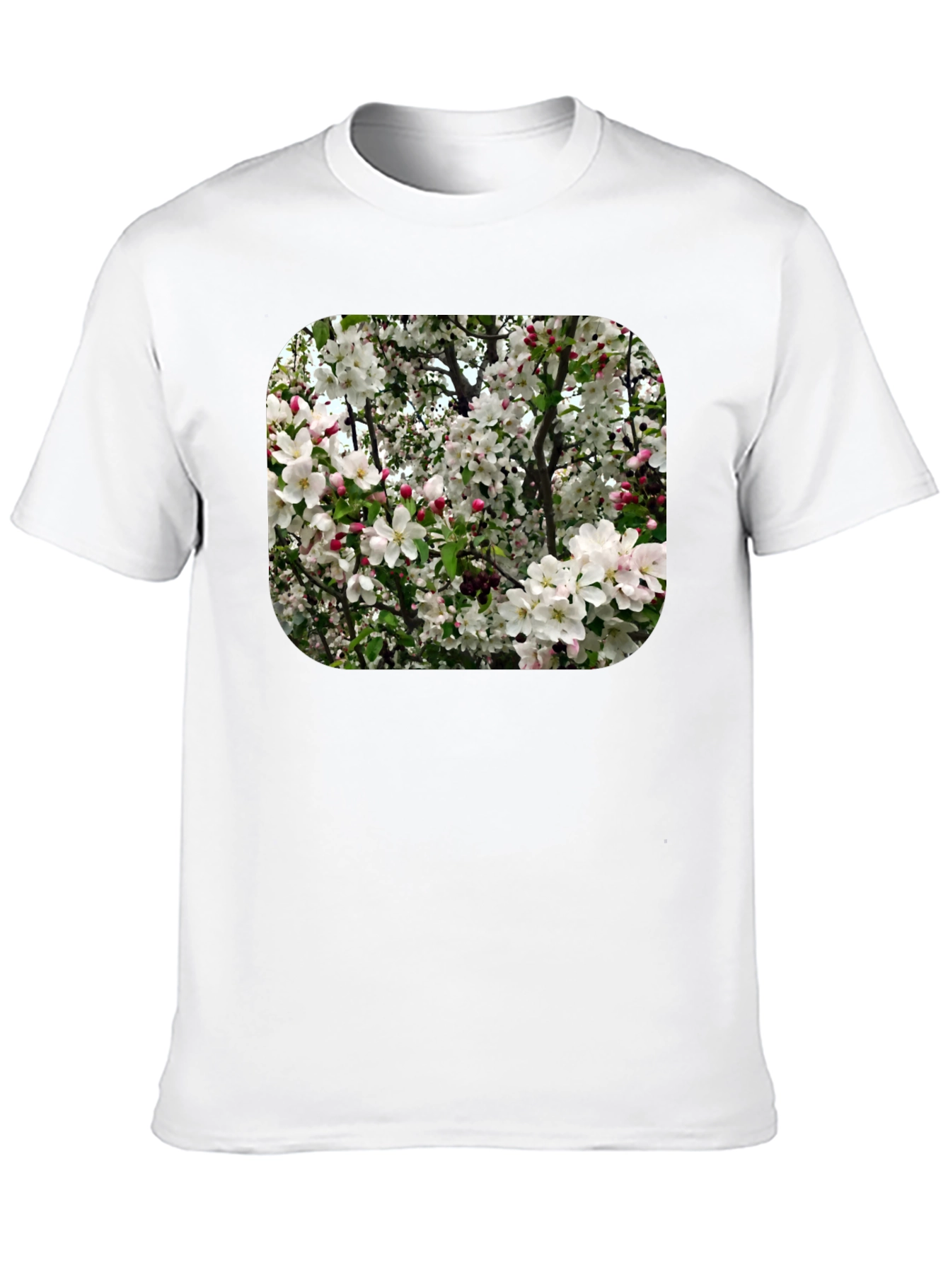 Floral Blossom T-Shirt - Black