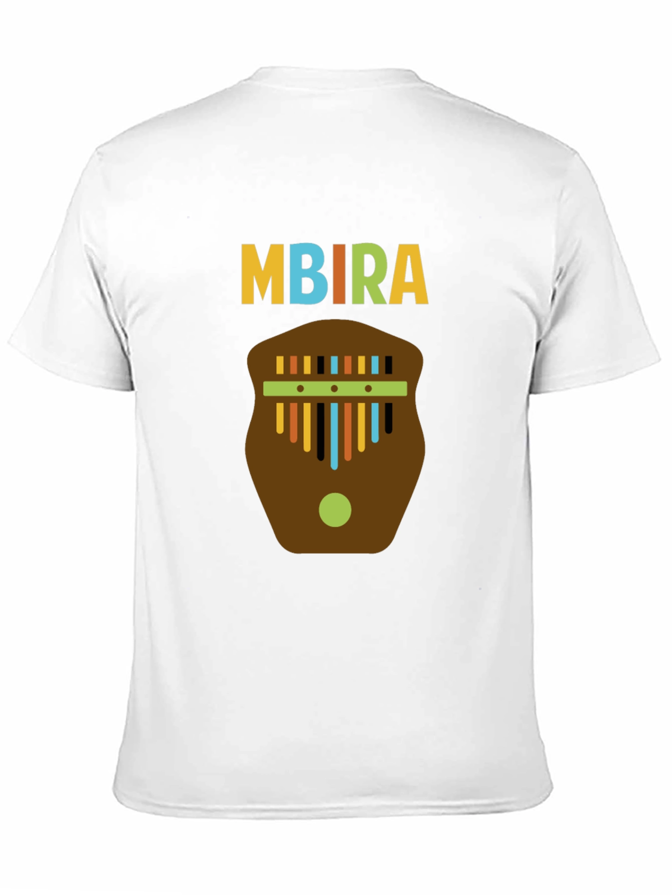 Mbira T-Shirt - Unique African Instrument Design