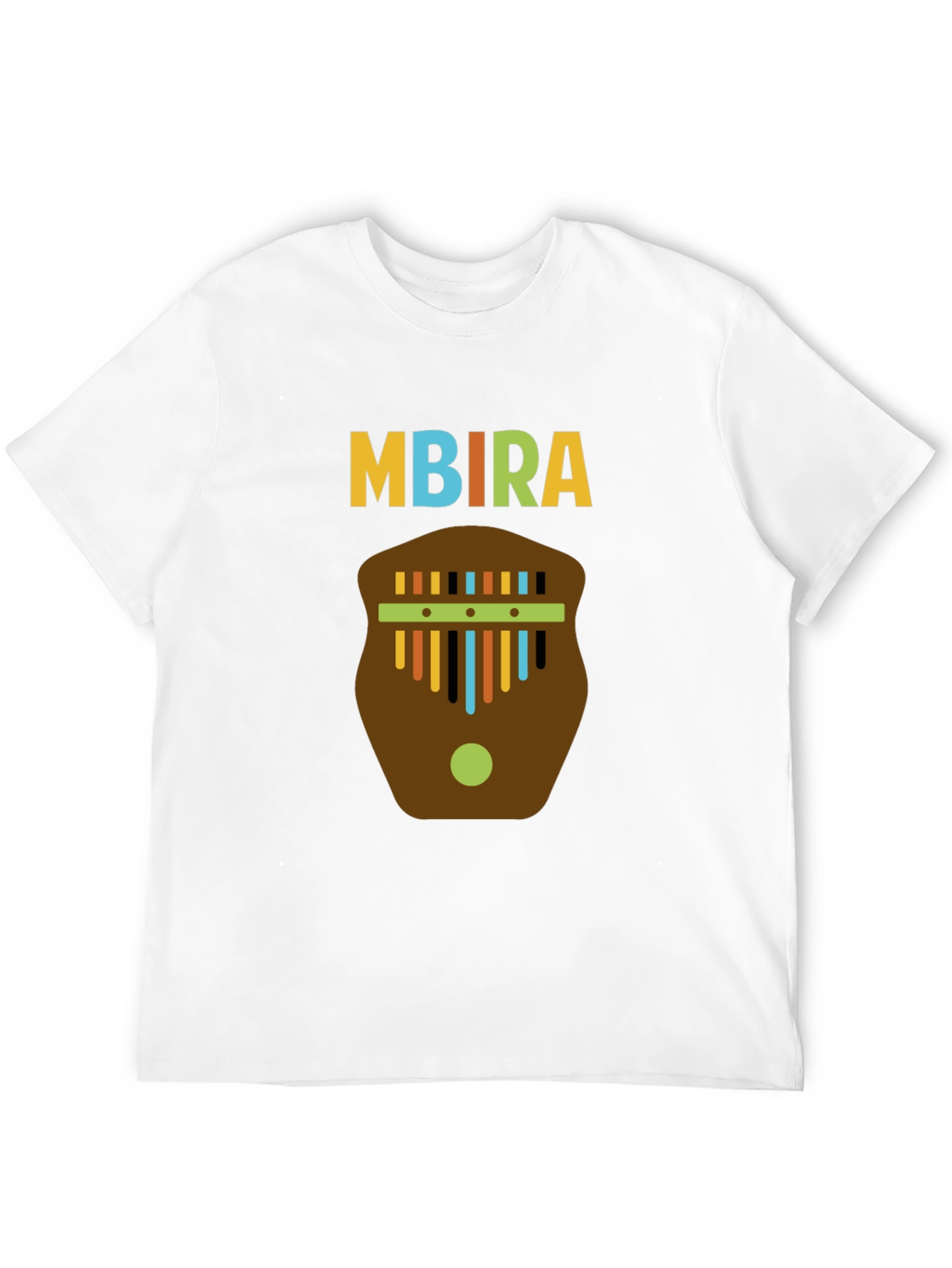 Mbira T-Shirt - Unique African Instrument Design