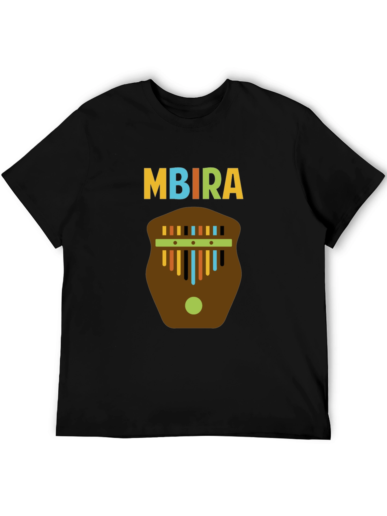 Mbira T-Shirt - Unique African Instrument Design
