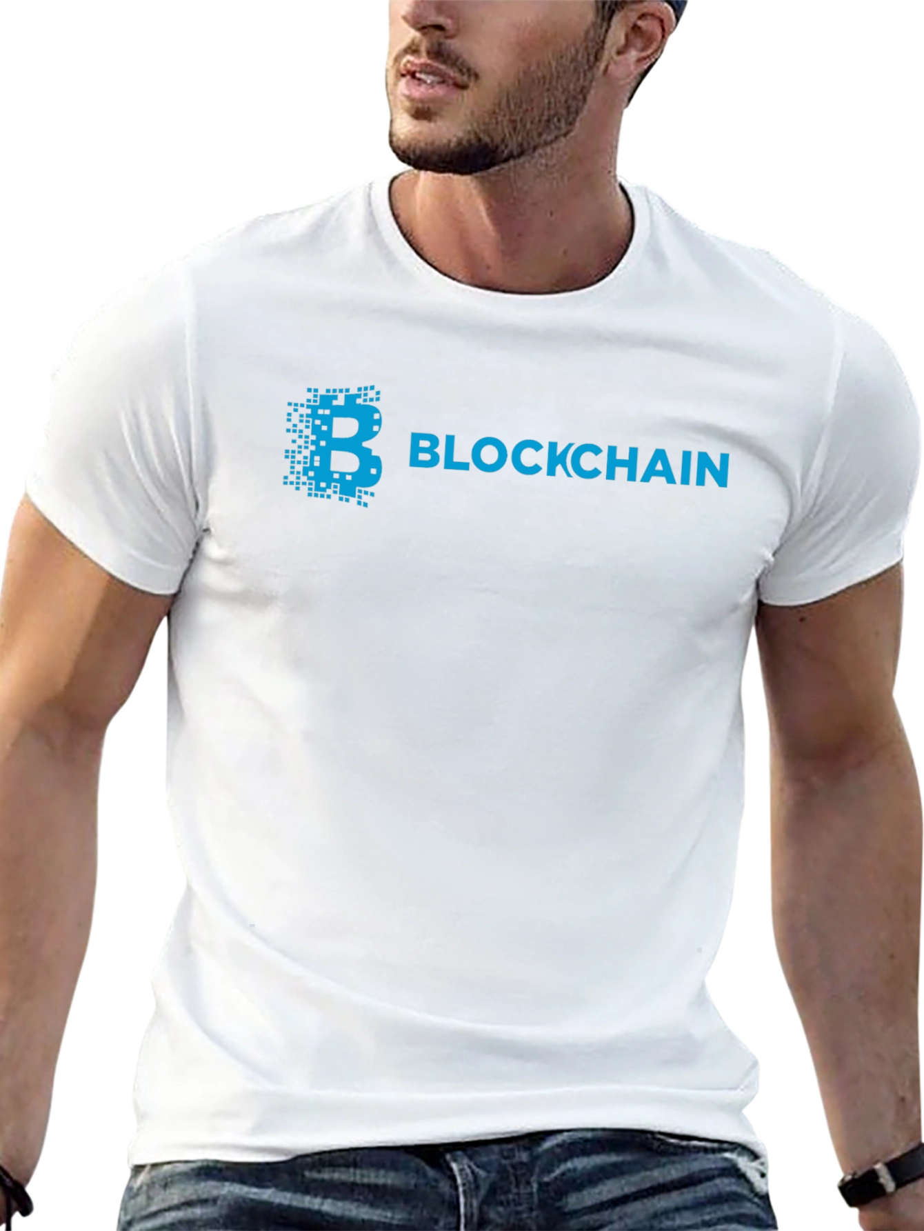 Blockchain Bitcoin T-Shirt - Crypto Tee