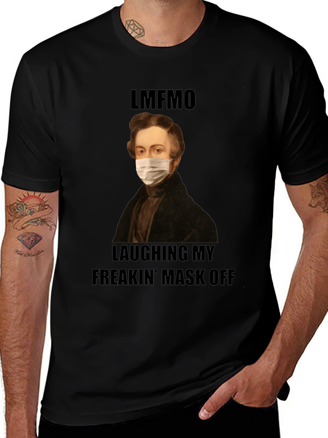 Laughing My Freakin Mask Off T-Shirt