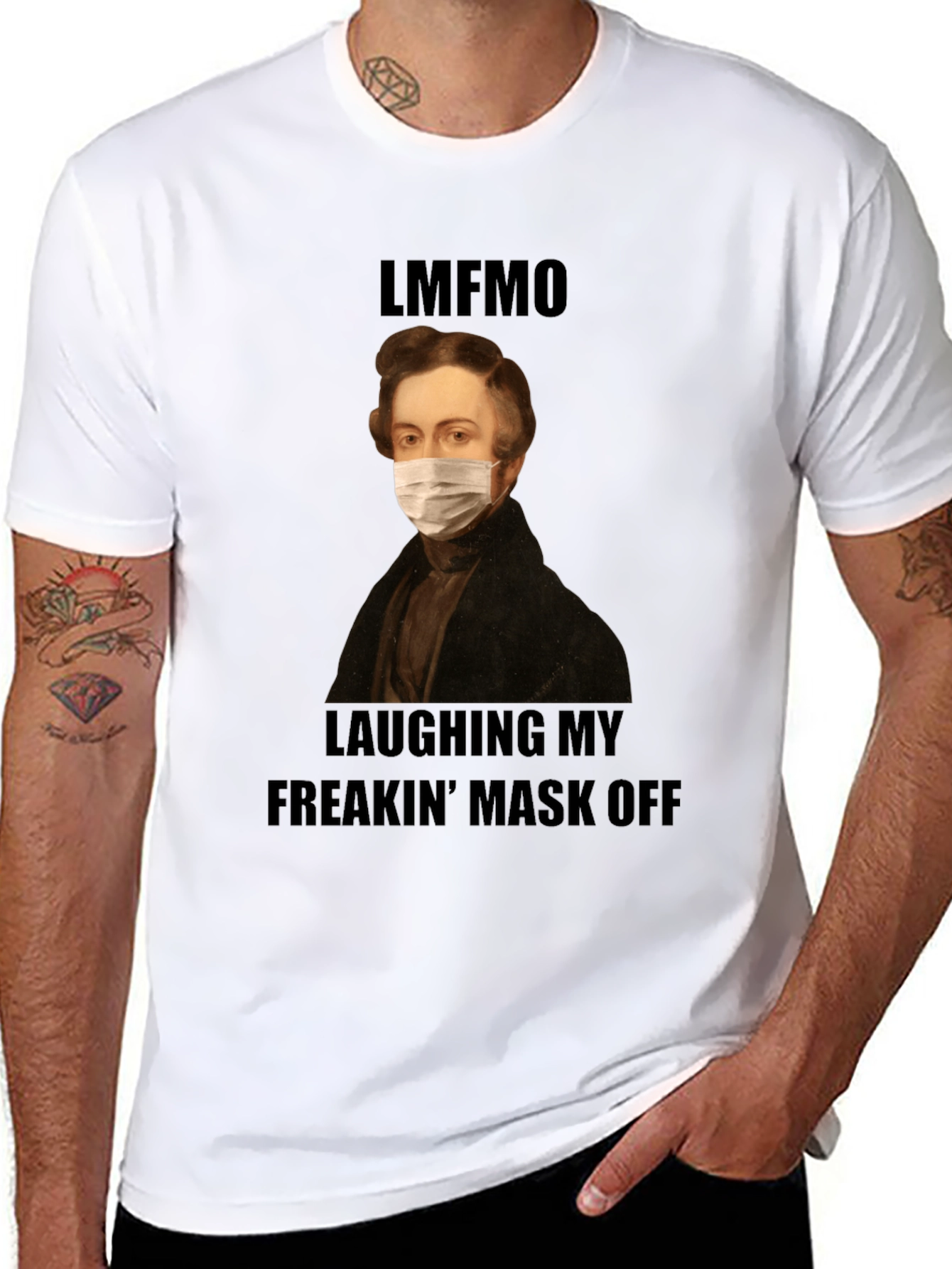 Laughing My Freakin Mask Off T-Shirt