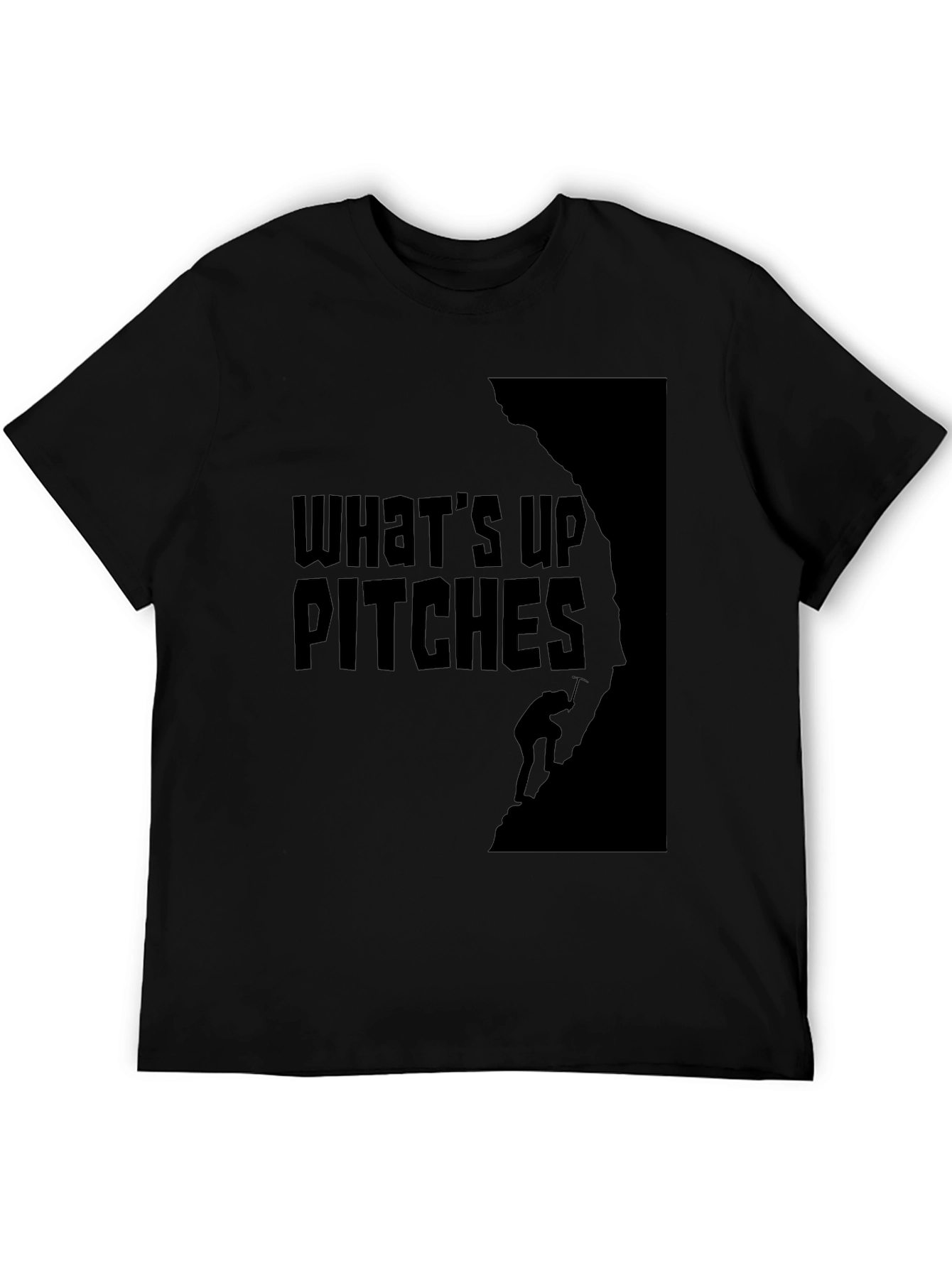 Whats Up Pitches Climbing T-Shirt