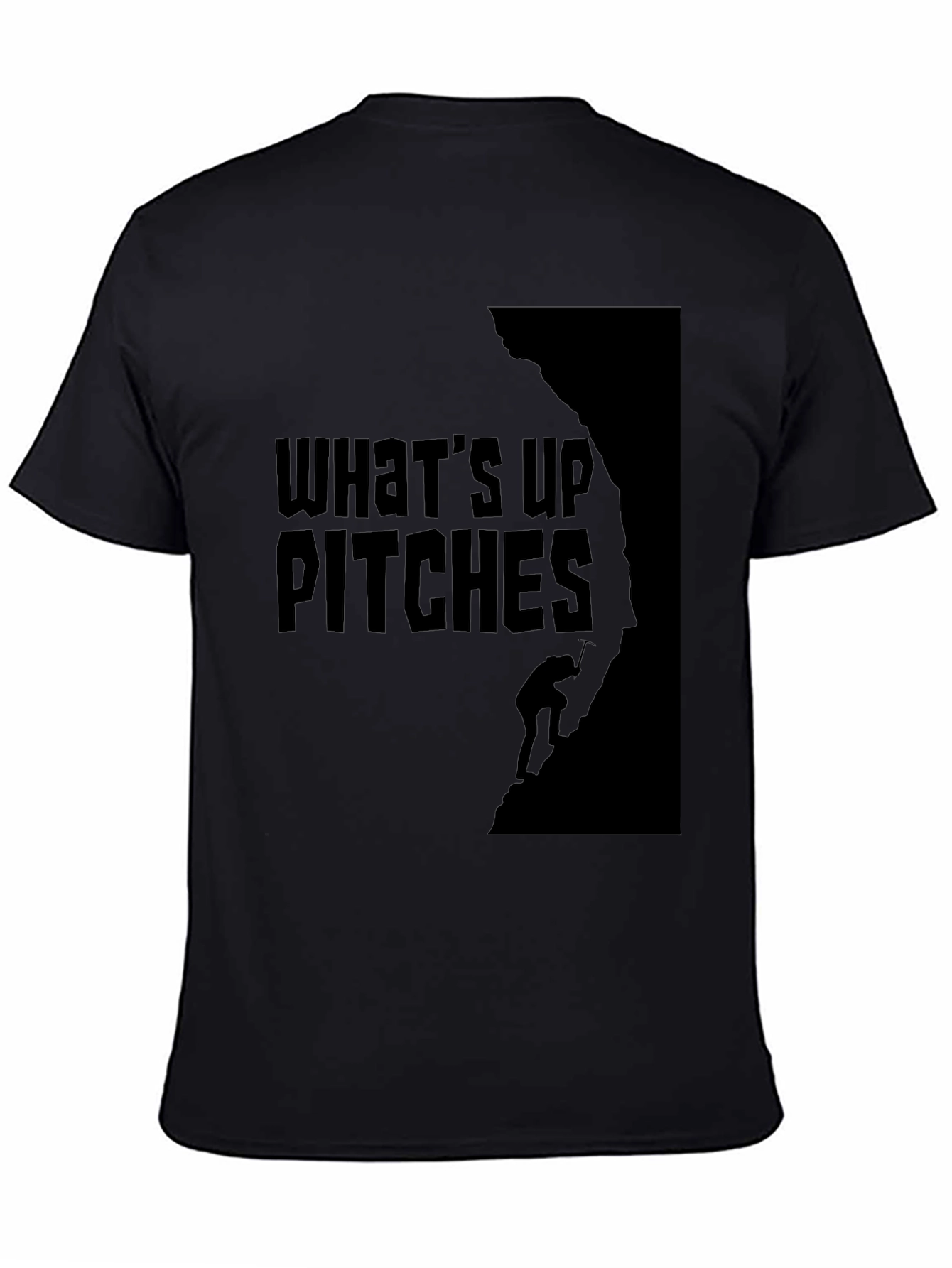 Whats Up Pitches Climbing T-Shirt