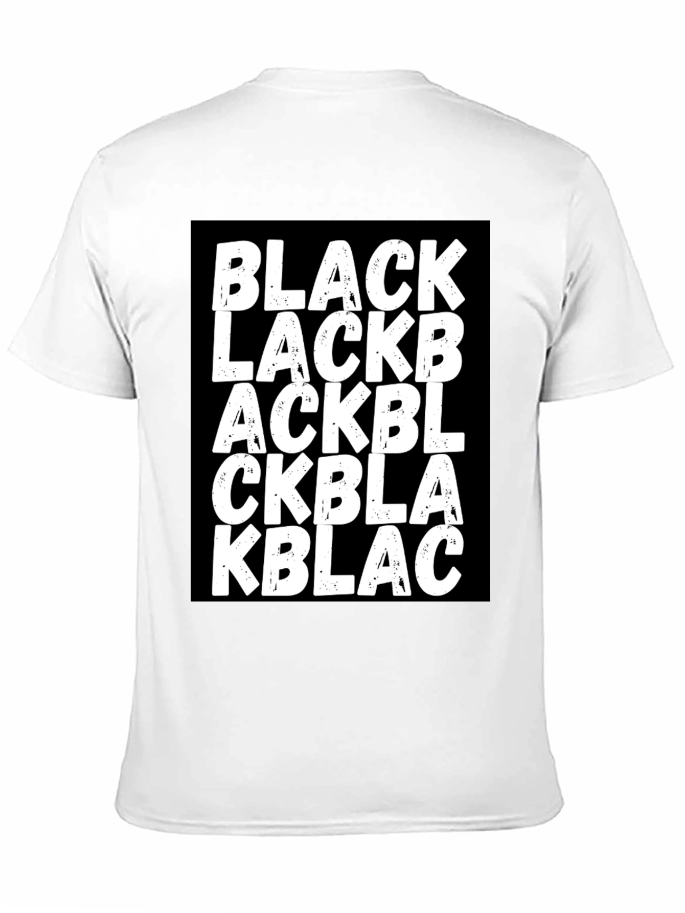 BLACK Wordplay Graphic Tee - Stylish Unisex T-Shirt
