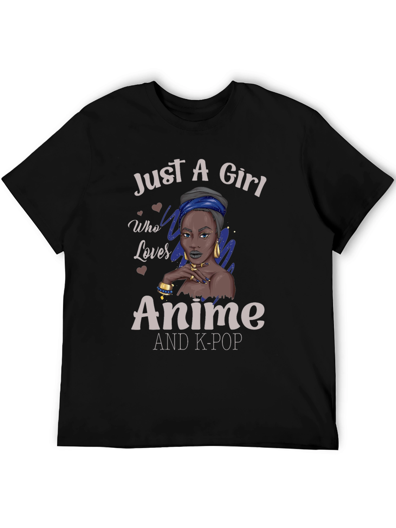 Just A Girl Who Loves Anime & K-Pop T-Shirt