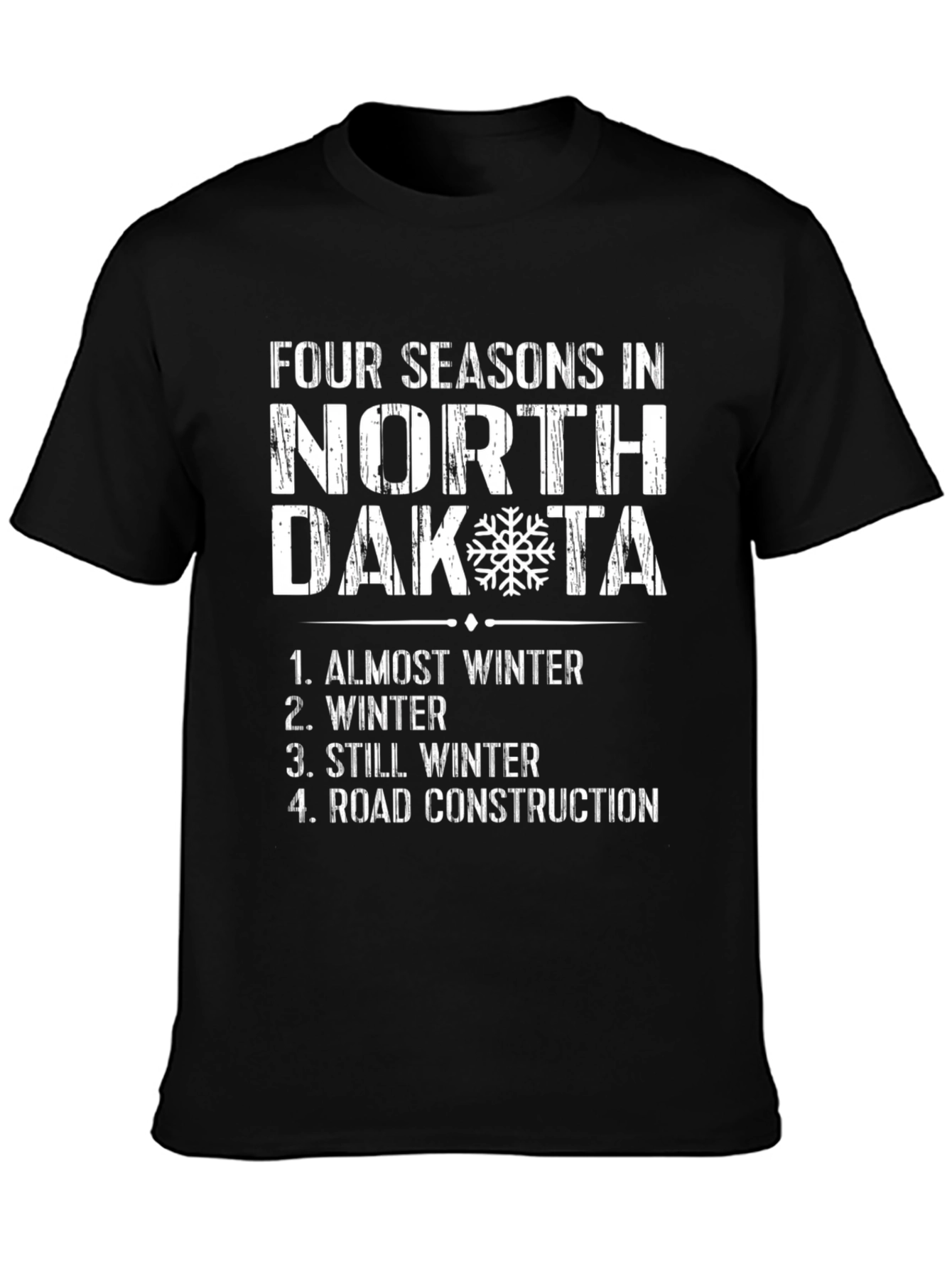 North Dakota Four Seasons Graphic Tee
